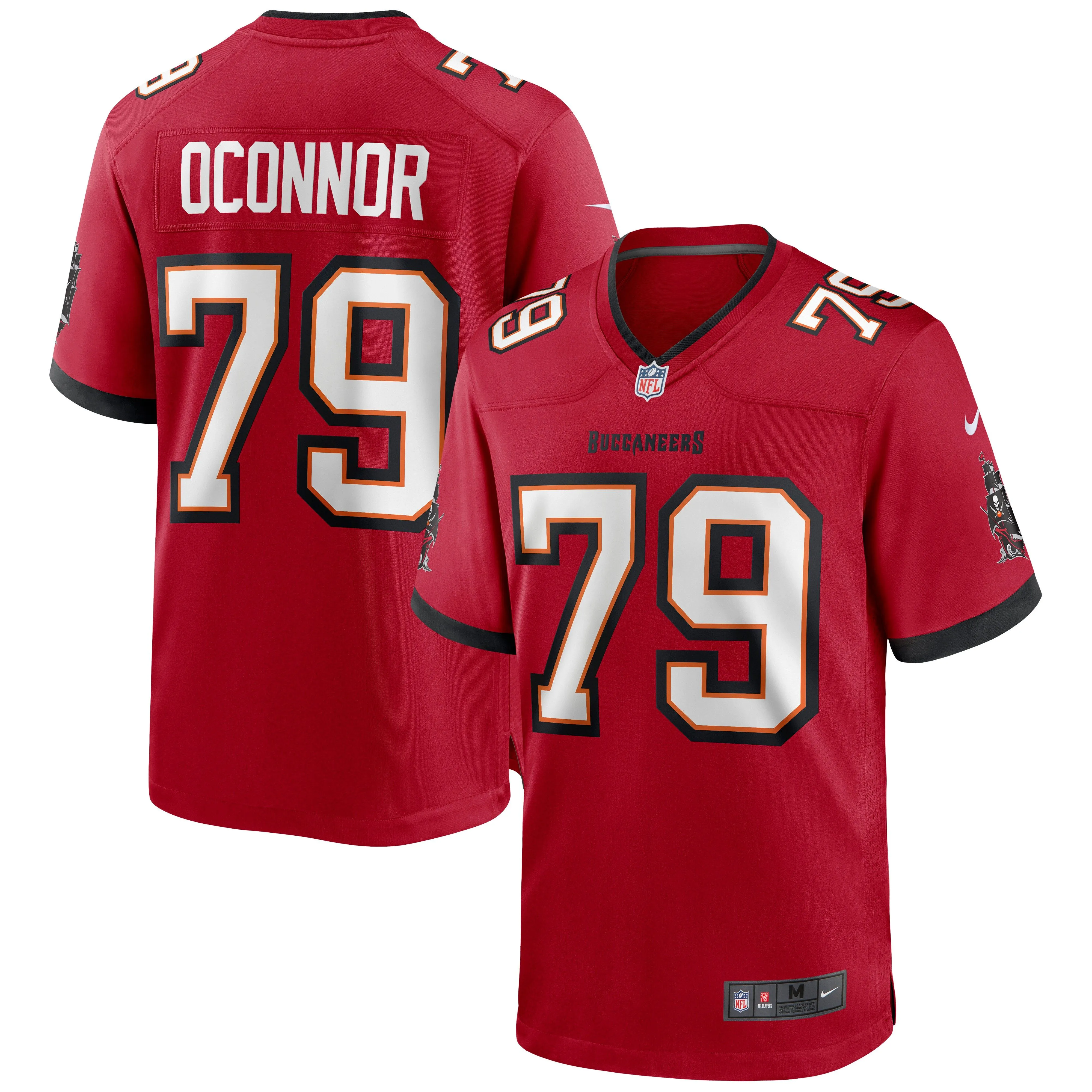 Patrick O'Connor Tampa Bay Buccaneers  Game Jersey - Red