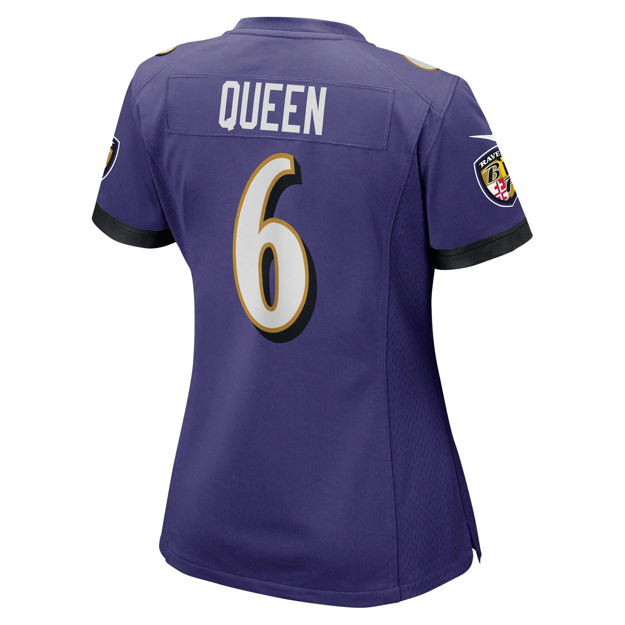 Patrick Queen Baltimore Ravens  Women's Game Player Jersey - Purple