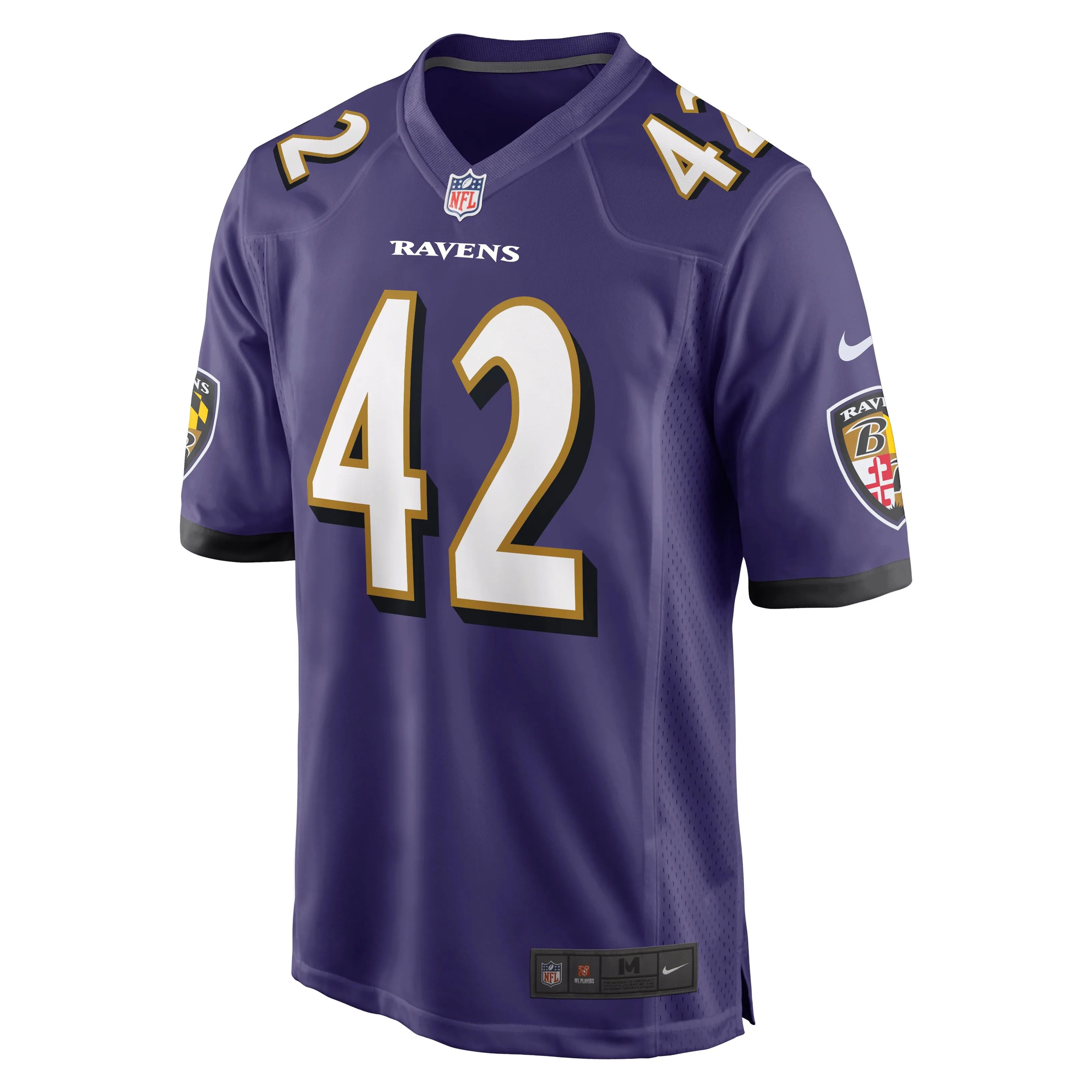 Patrick Ricard Baltimore Ravens  Game Jersey - Purple