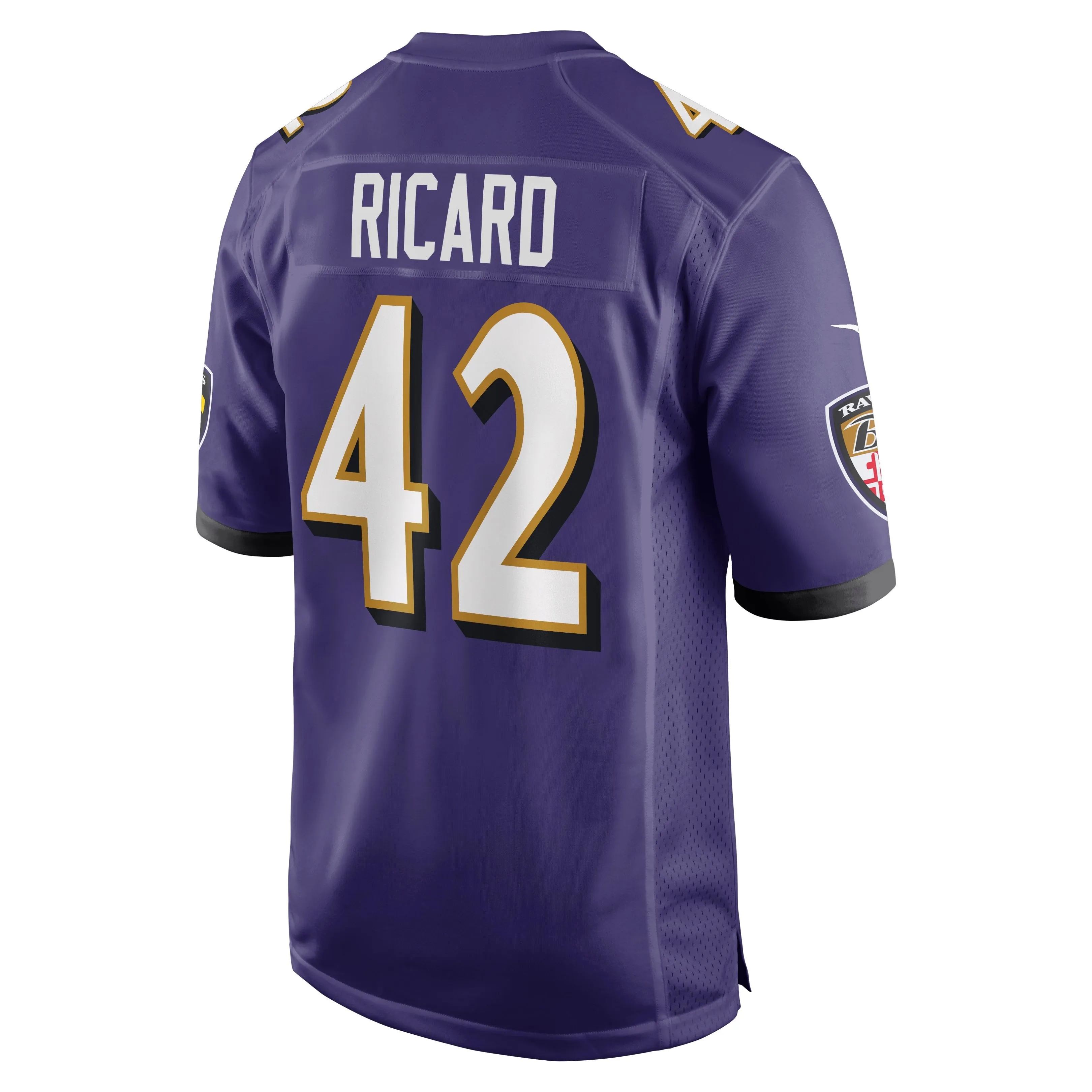 Patrick Ricard Baltimore Ravens  Game Jersey - Purple