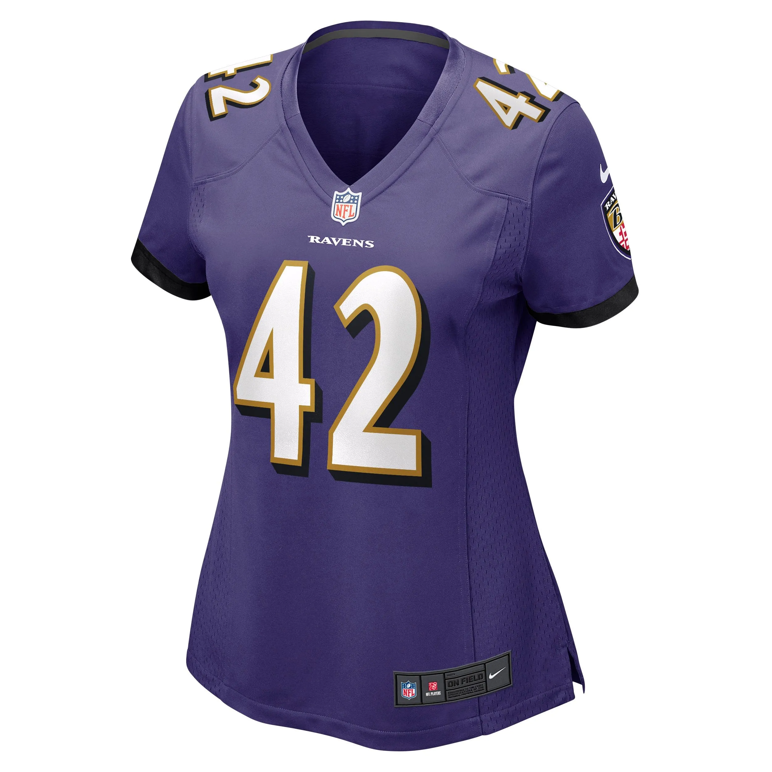 Patrick Ricard Baltimore Ravens  Women's Game Jersey - Purple