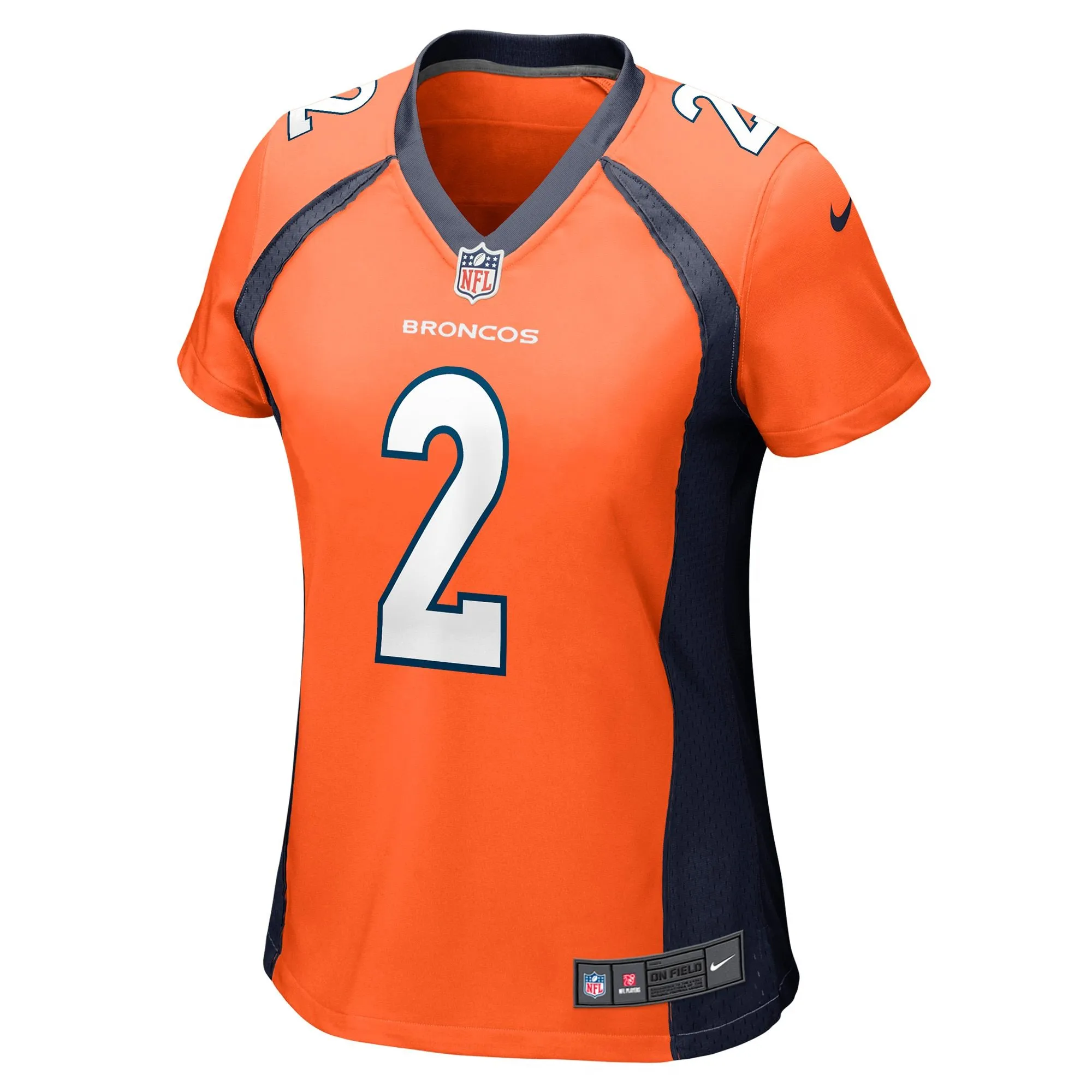 Patrick Surtain II Denver Broncos  Women's Game Jersey - Orange