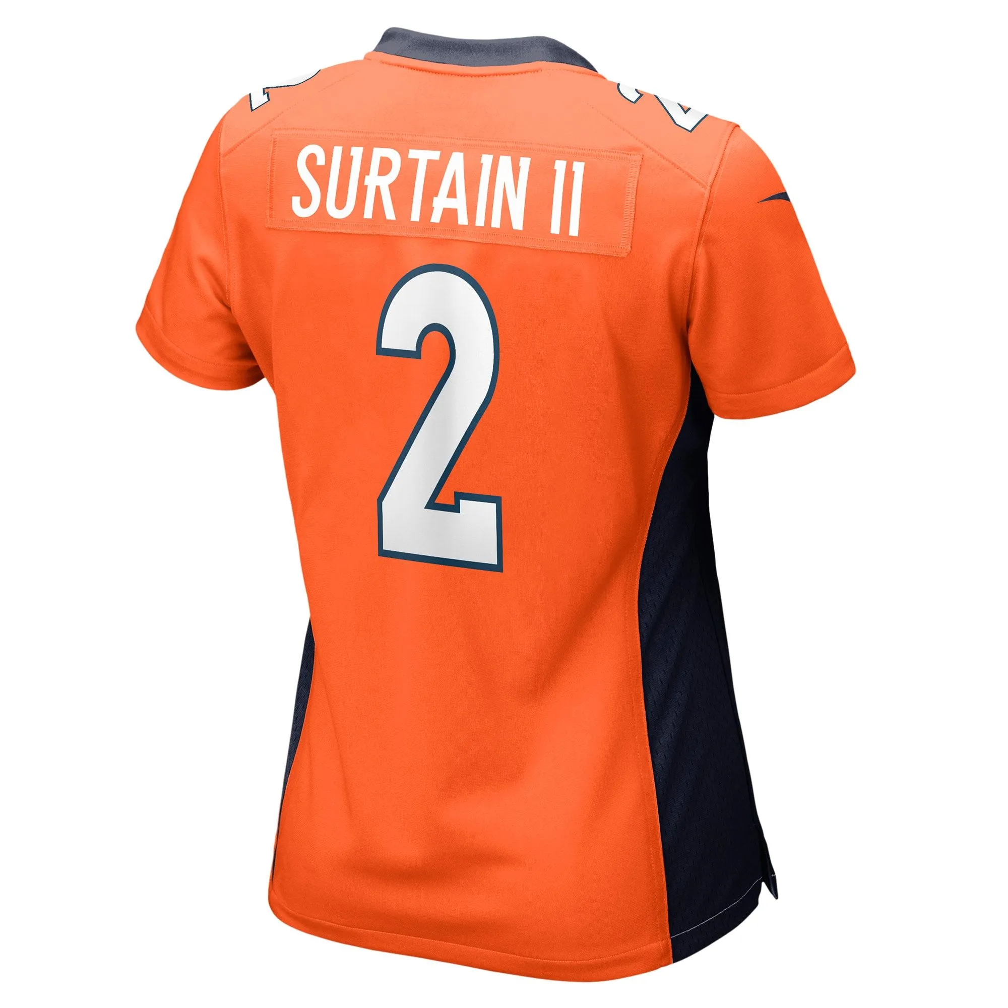 Patrick Surtain II Denver Broncos  Women's Game Jersey - Orange