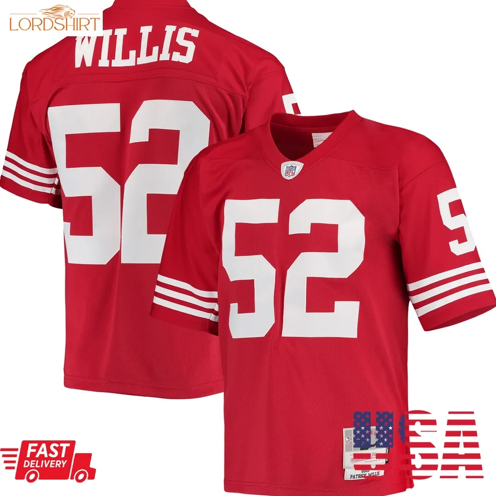 Patrick Willis San Francisco 49Ers Mitchell & Ness Legacy Replica Jersey   Scarlet