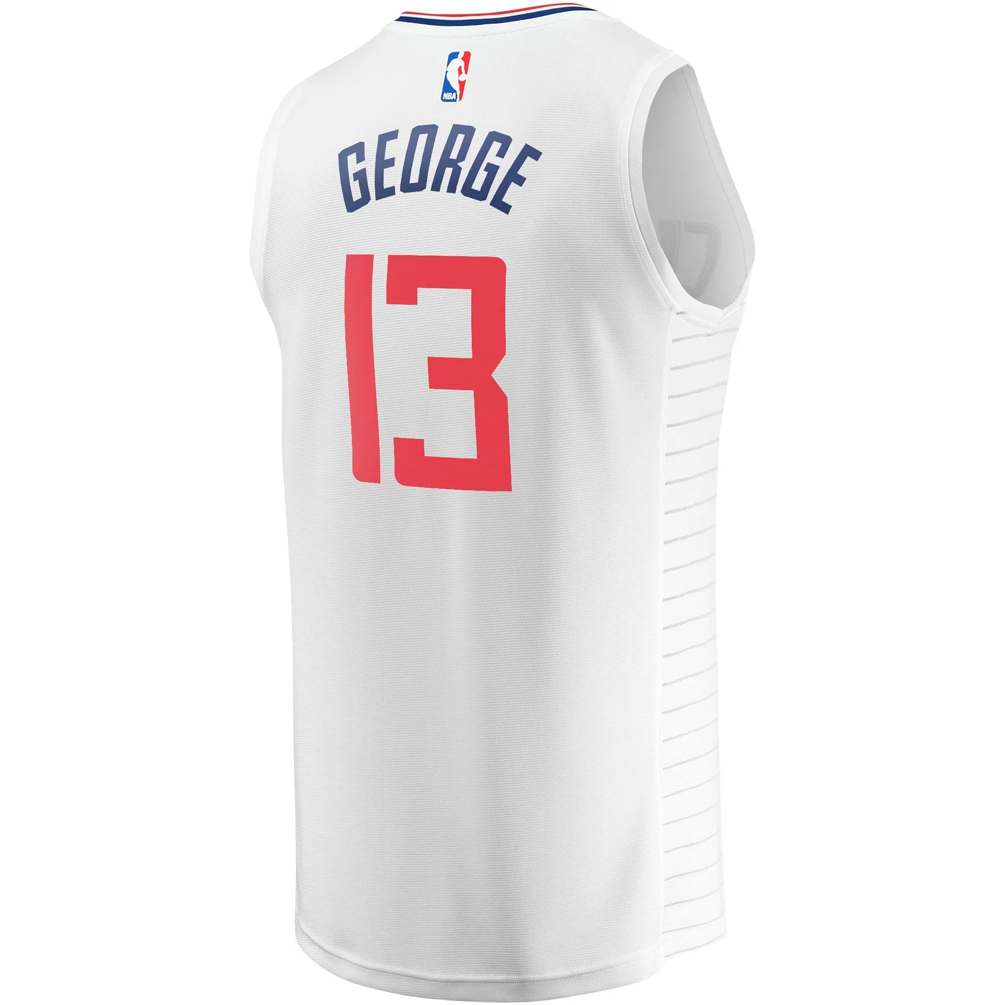 Paul George LA Clippers Fanatics Branded Fast Break Player Jersey - Association Edition - White