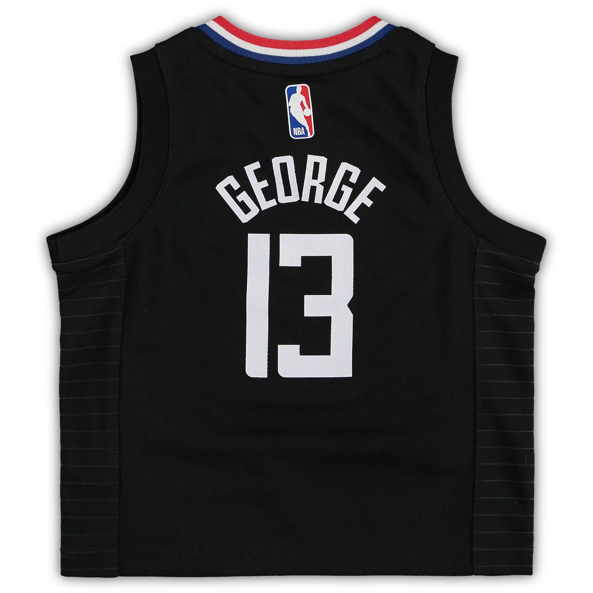 Paul George LA Clippers Jordan Brand Toddler 2020/21 Jersey - Black - Statement Edition