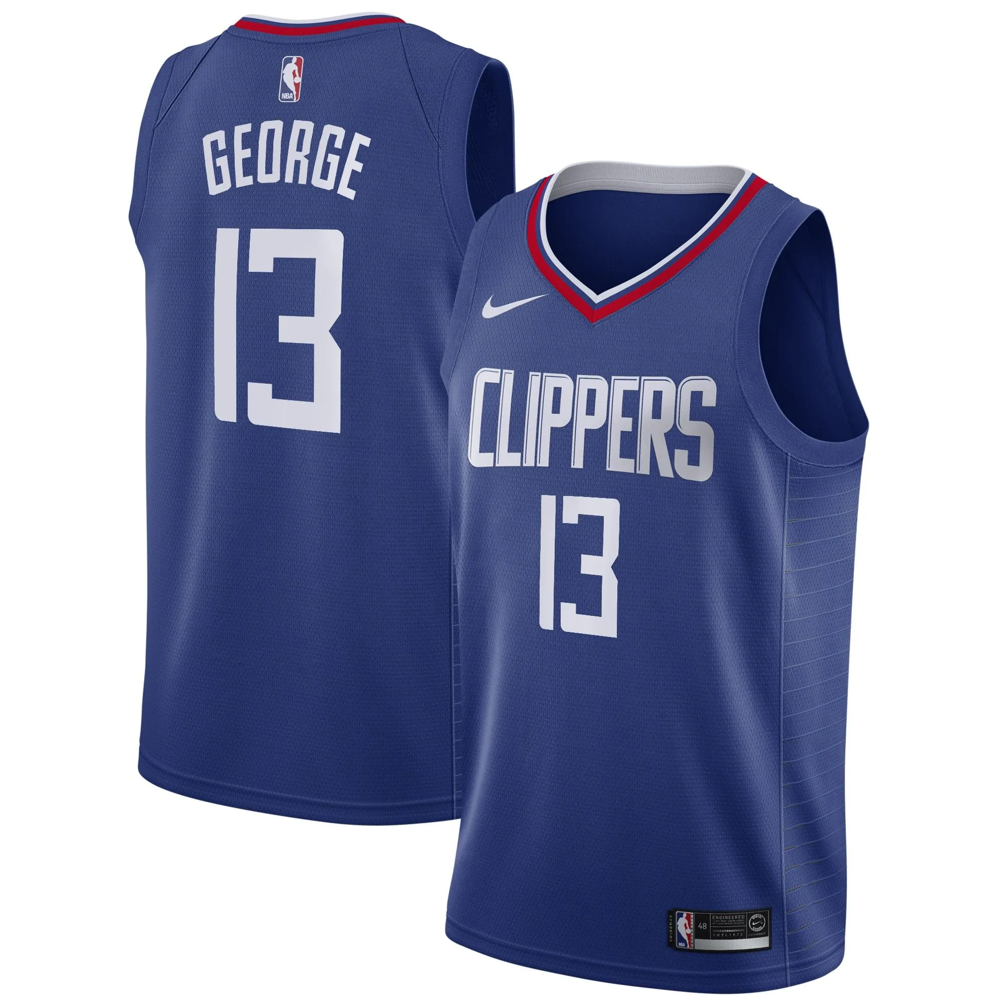 Paul George LA Clippers  2019/20 Swingman Jersey Blue - Icon Edition