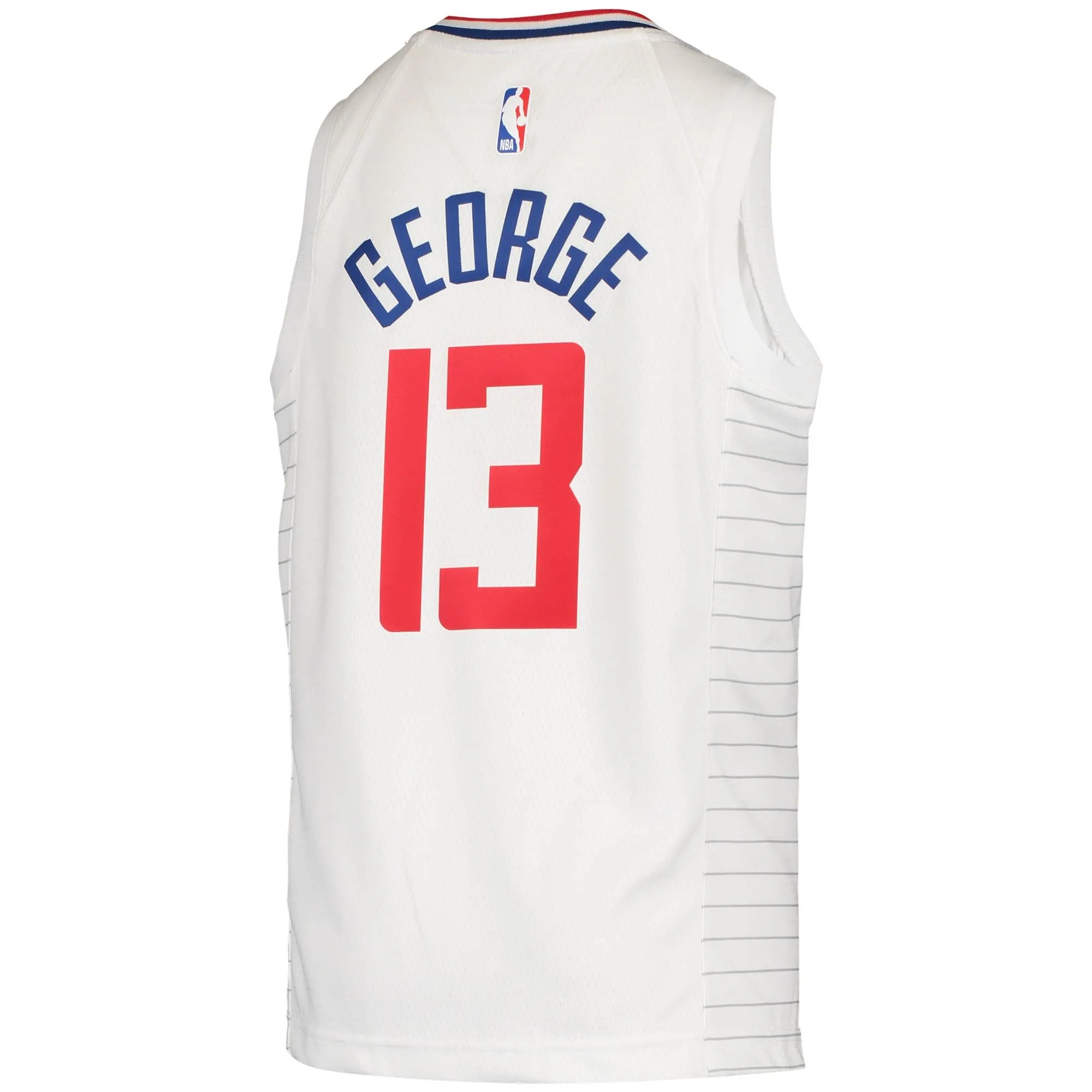 Paul George LA Clippers  Youth 2020/21 Swingman Jersey - Association Edition - White