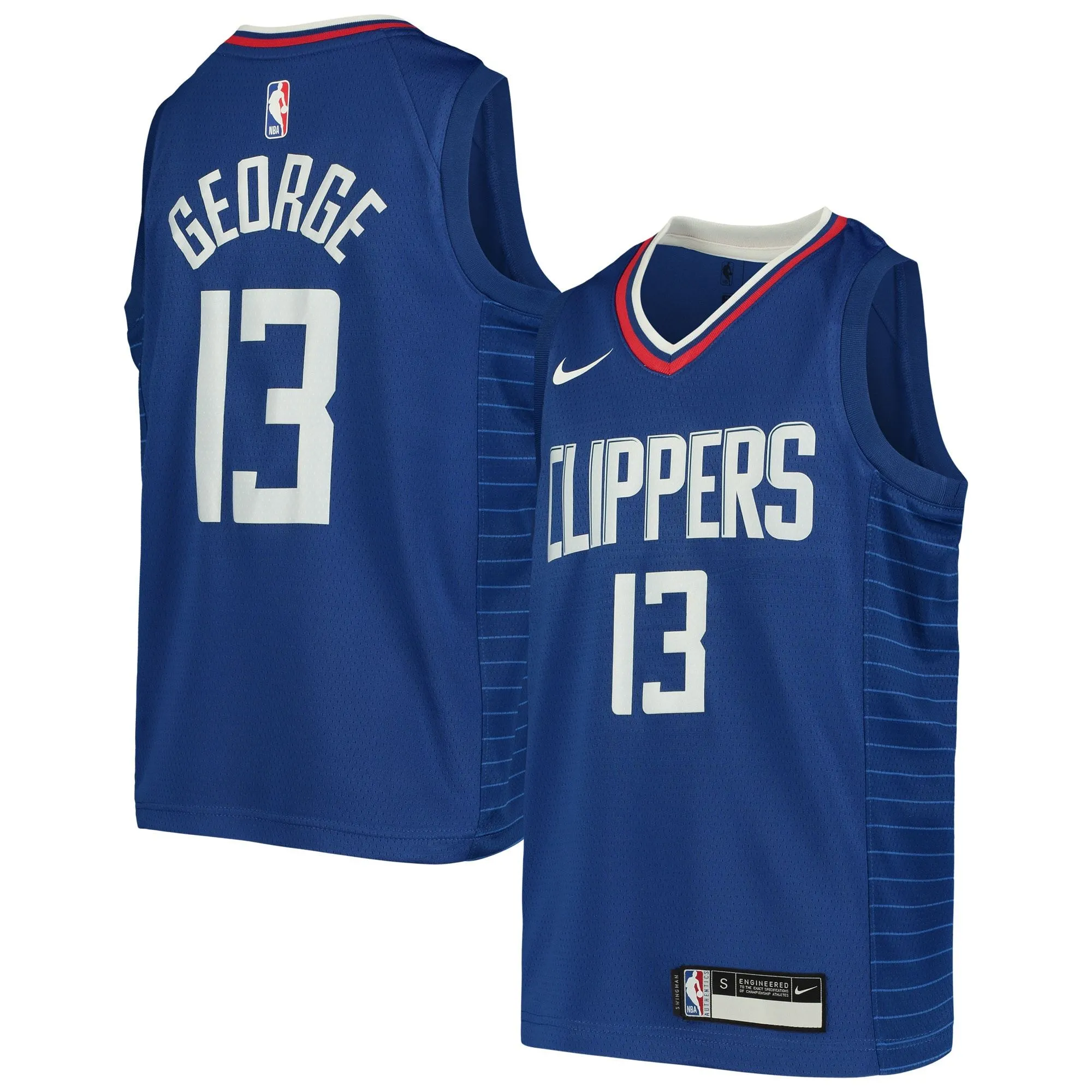 Paul George LA Clippers  Youth Swingman Jersey - Icon Edition - Royal