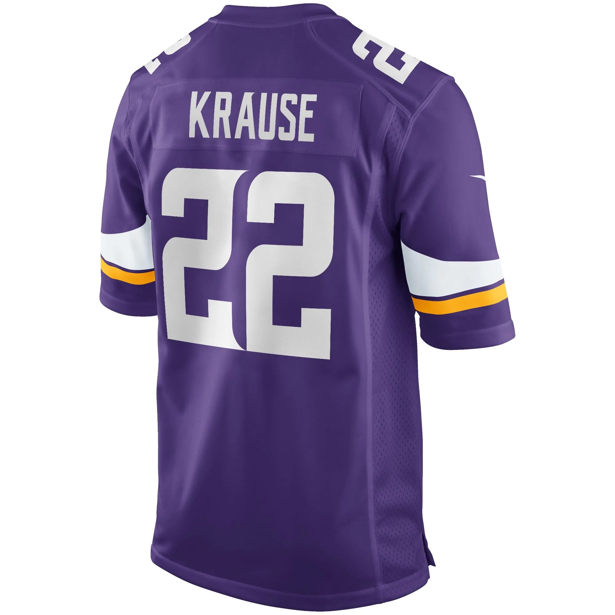 Paul Krause Minnesota Vikings  Game Retired Player Jersey - Purple