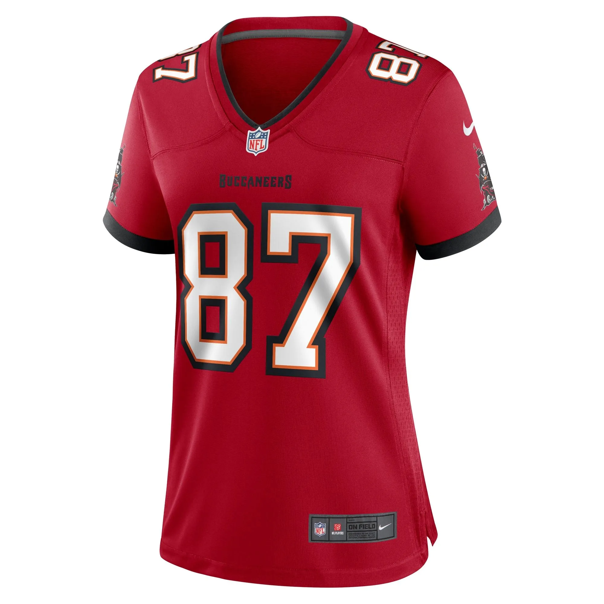 Payne Durham Tampa Bay Buccaneers  Women's  Game Jersey -  Red