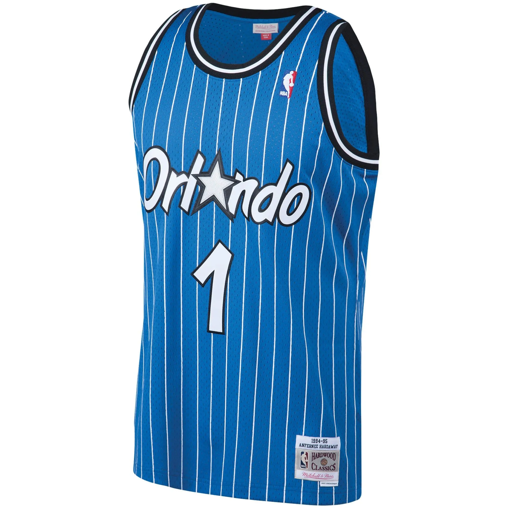 Penny Hardaway Orlando Magic Mitchell & Ness 1994/95 Big & Tall Hardwood Classics Swingman Jersey - Blue