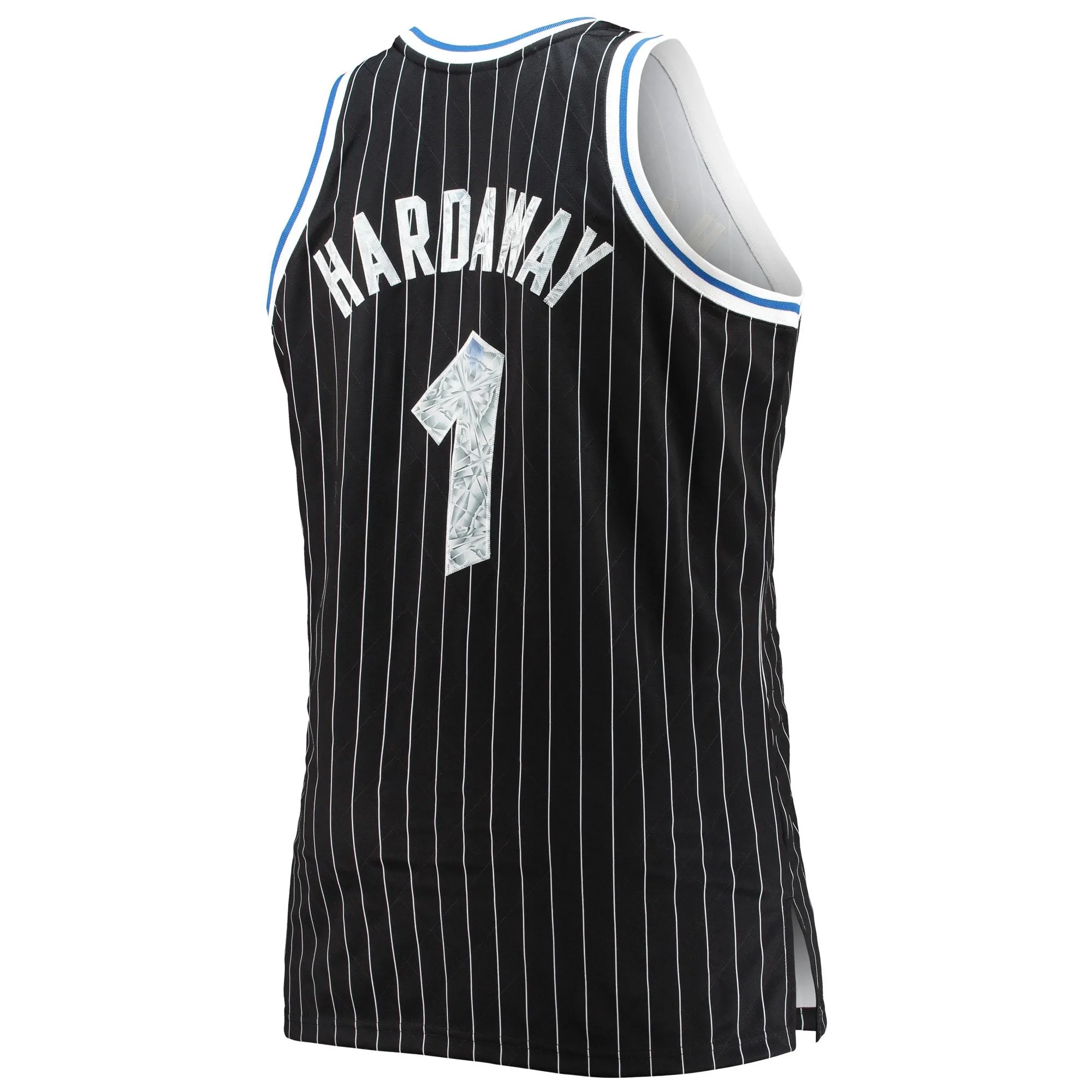 Penny Hardaway Orlando Magic Mitchell & Ness Big & Tall 1994/95 NBA 75th Anniversary Diamond Swingman Jersey - Black