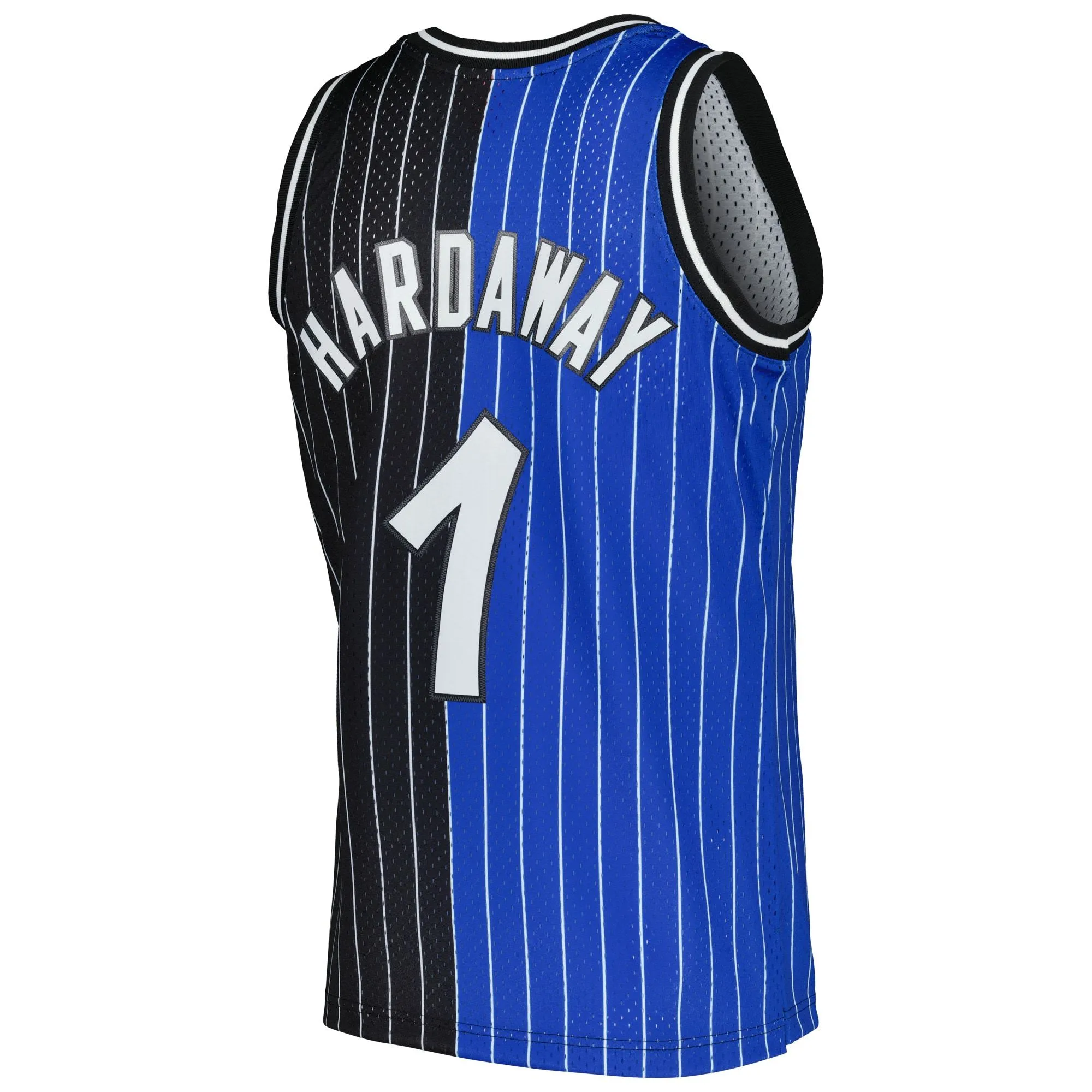 Penny Hardaway Orlando Magic Mitchell & Ness Hardwood Classics 1994/95 Split Swingman Jersey - Blue/Black