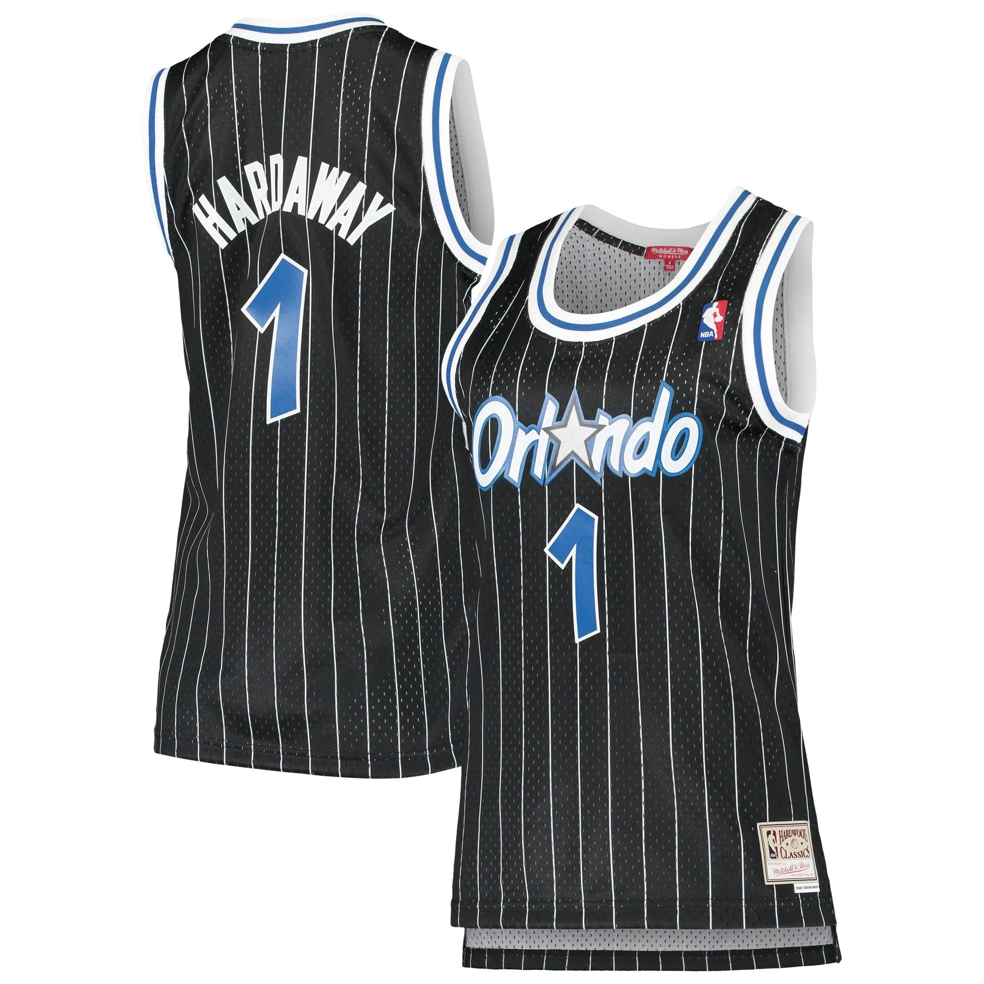 Penny Hardaway Orlando Magic Mitchell & Ness Women's 1994/95 Hardwood Classics Swingman Jersey - Black