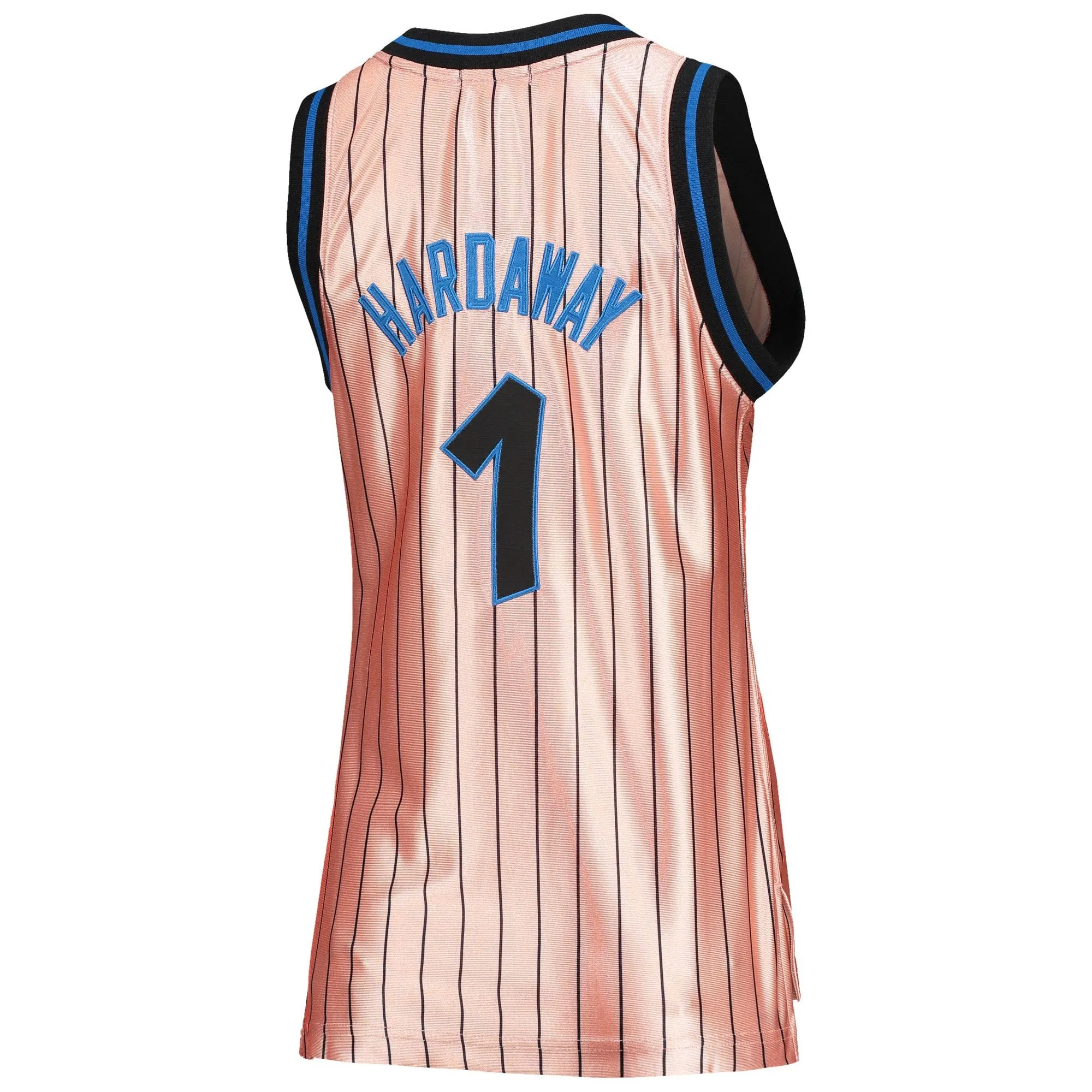 Penny Hardaway Orlando Magic Mitchell & Ness Women's 75th Anniversary Rose Gold 1993 Swingman Jersey - Pink