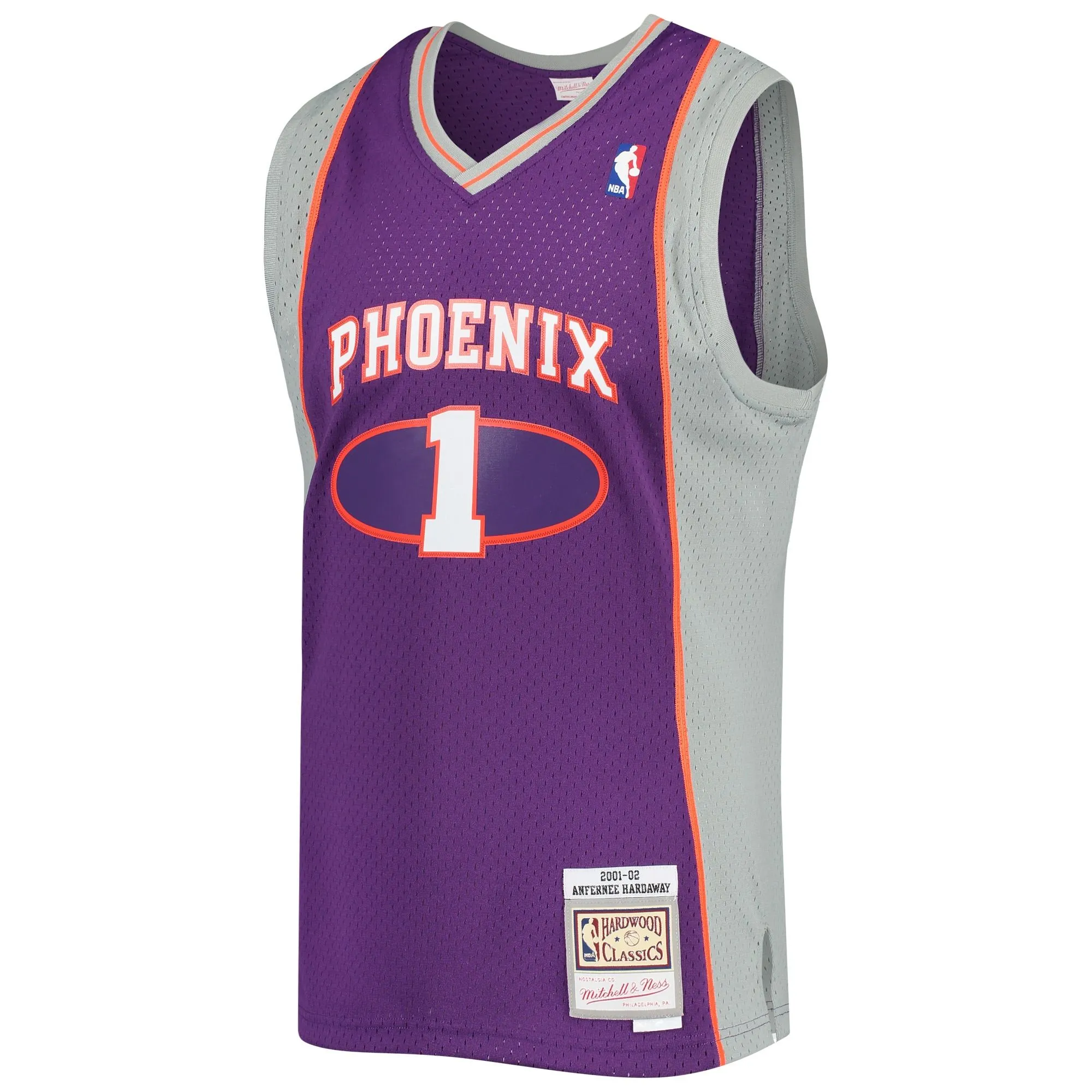 Penny Hardaway Phoenix Suns Mitchell & Ness 2001/02 Hardwood Classics Swingman Jersey - Purple