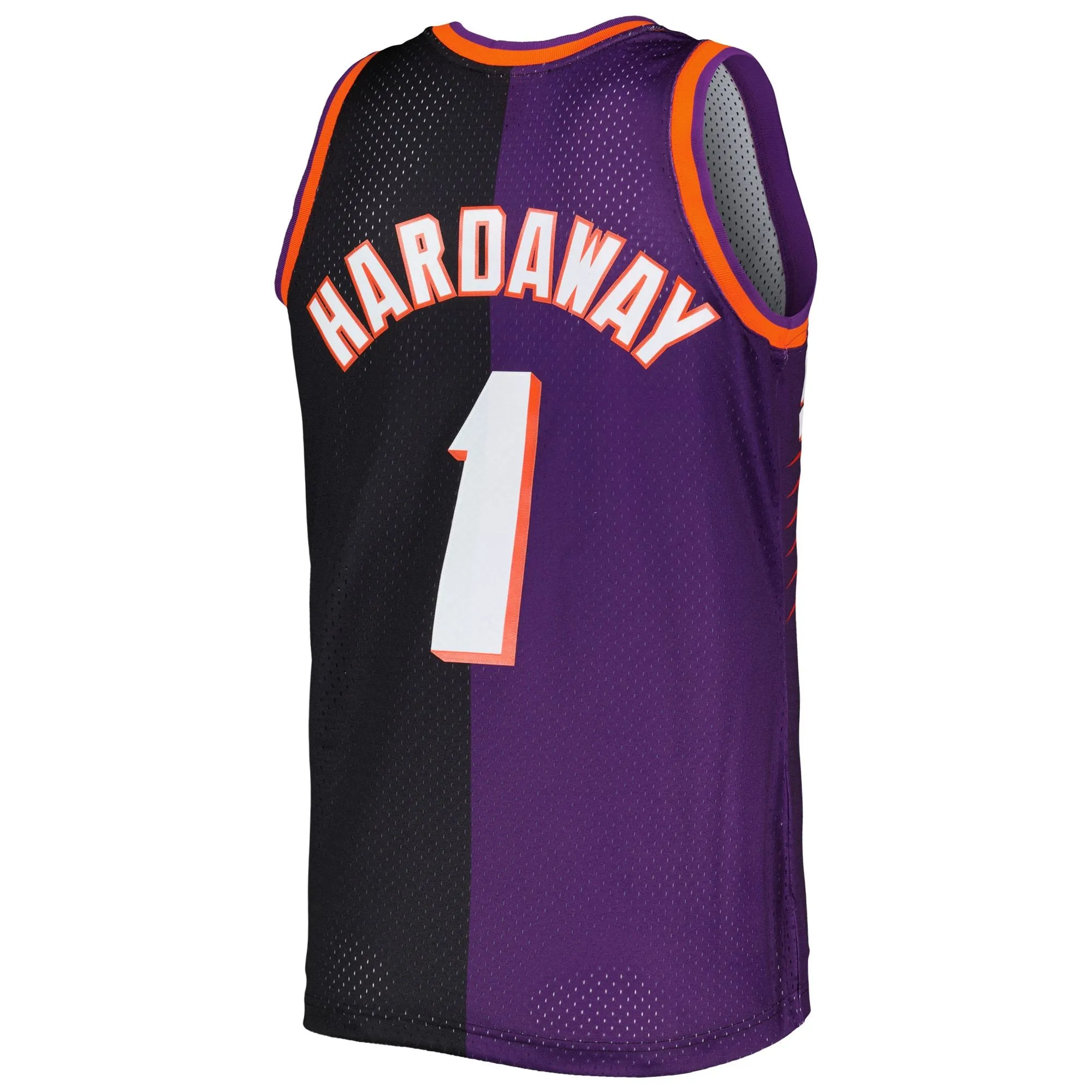 Penny Hardaway Phoenix Suns Mitchell & Ness Hardwood Classics 1999/00 Split Swingman Jersey - Purple/Black