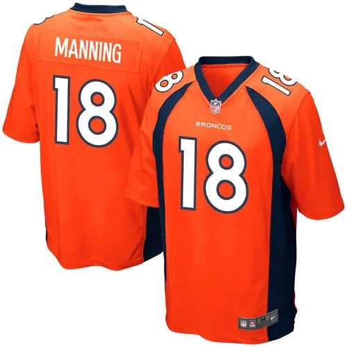 Peyton Manning Denver Broncos  Youth Team Color Game Jersey - Orange