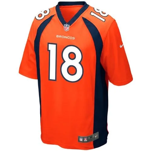 Peyton Manning Denver Broncos  Youth Team Color Game Jersey - Orange