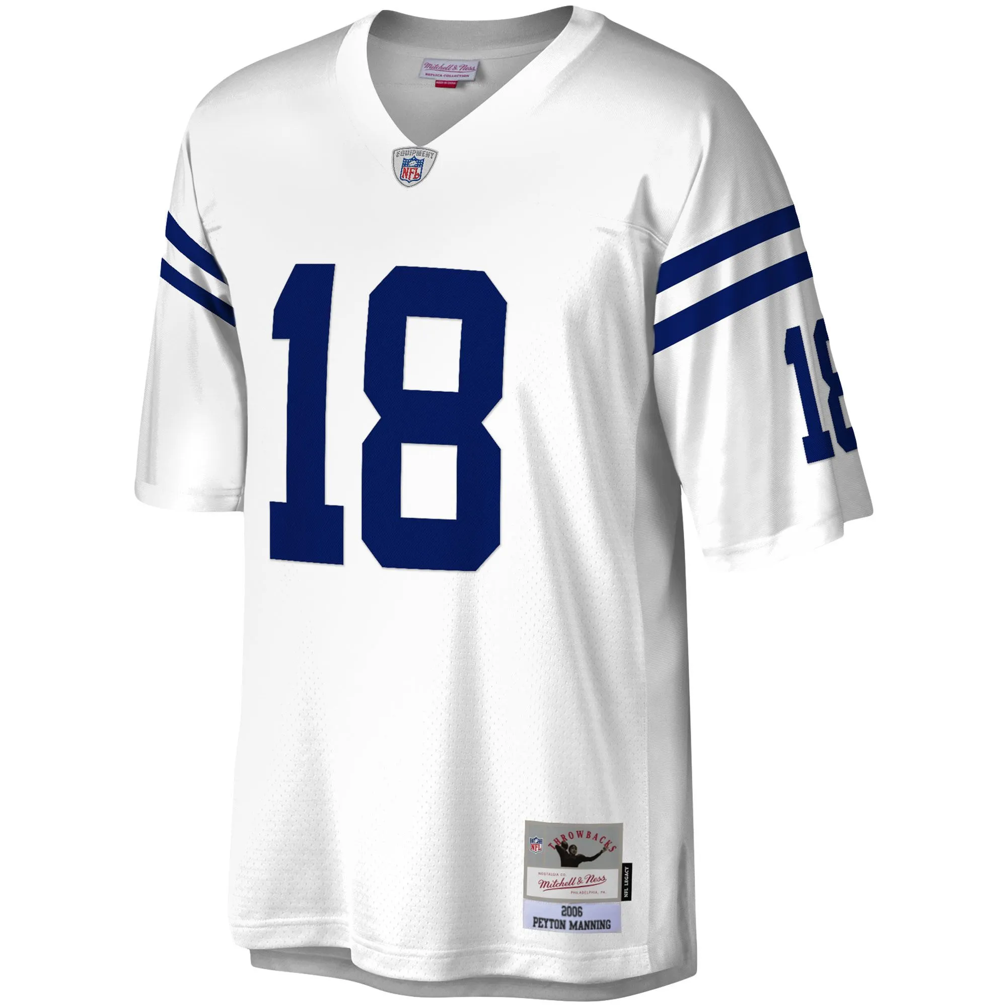 Peyton Manning Indianapolis Colts Mitchell & Ness Legacy Replica Jersey - White