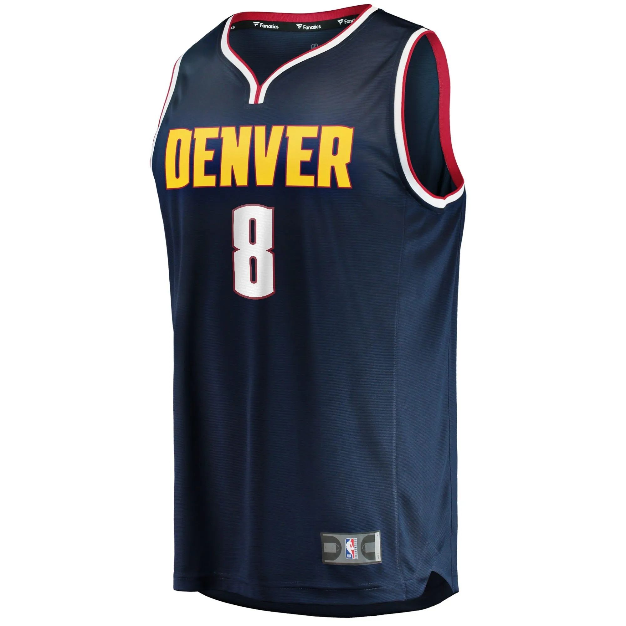 Peyton Watson Denver Nuggets Fanatics Branded 2022 NBA Draft First Round Pick Fast Break Replica Player Jersey - Icon Edition - Navy