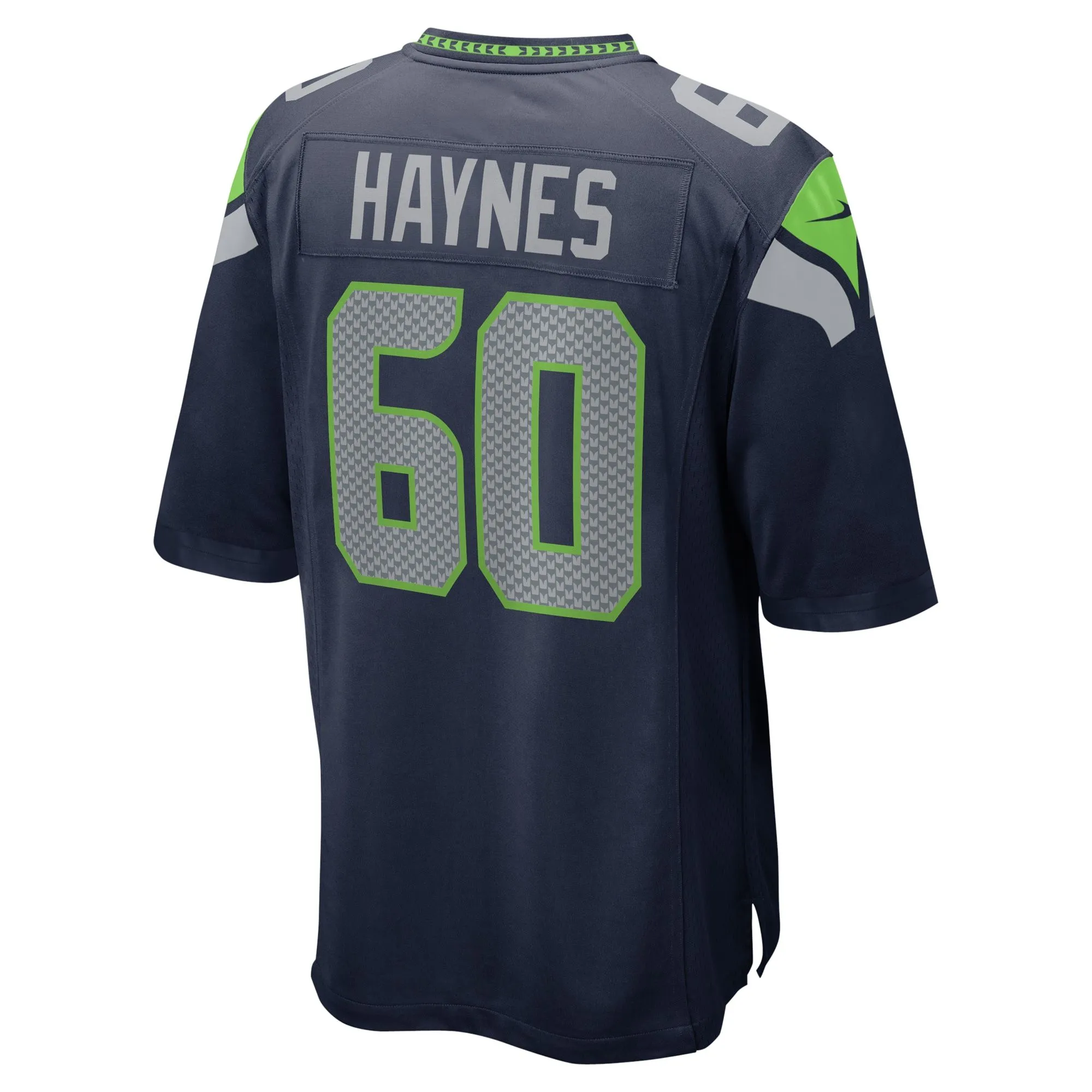 Phil Haynes Seattle Seahawks  Game Jersey - College Navy