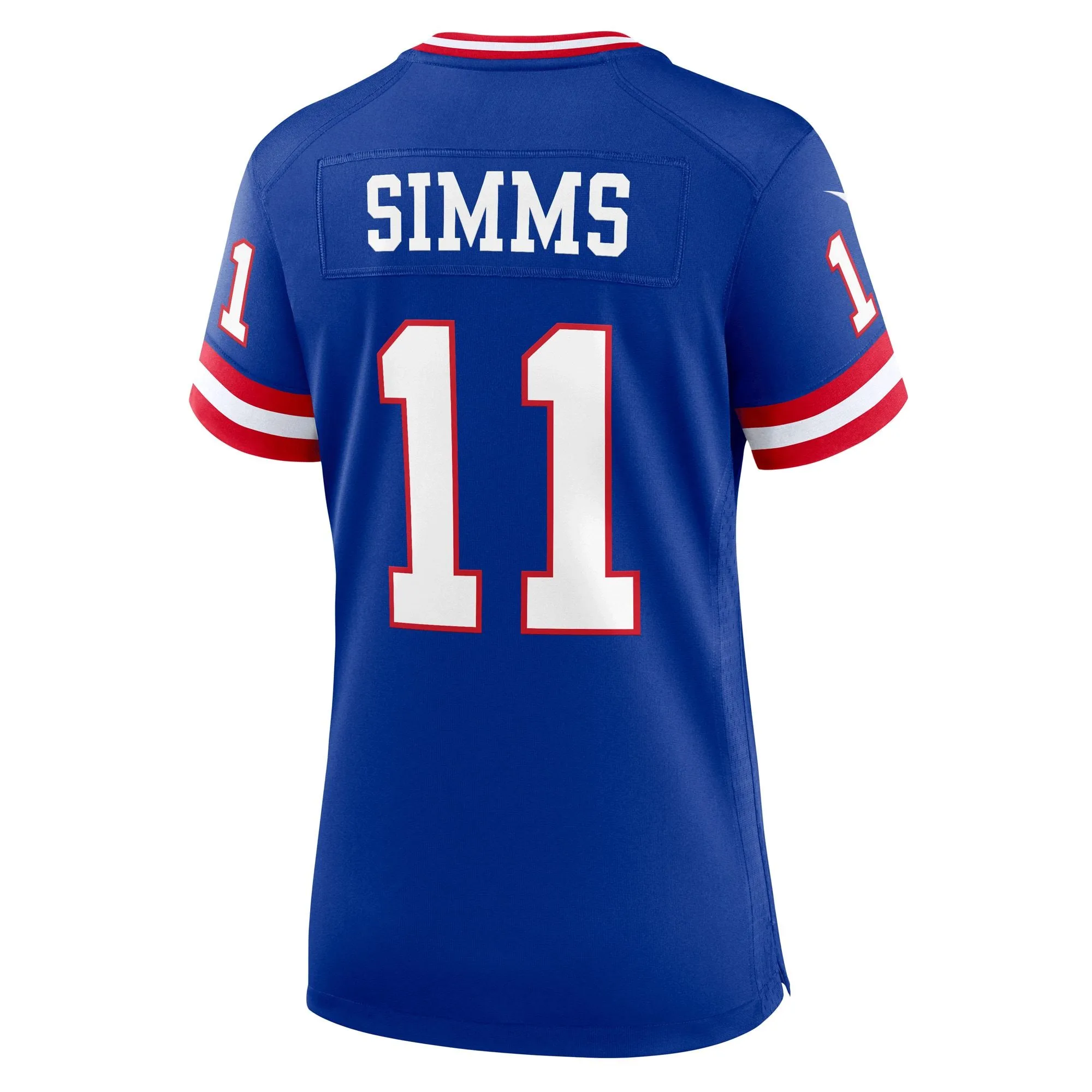 Phil Simms New York Giants  Women's Classic Retired Player Game Jersey - Royal