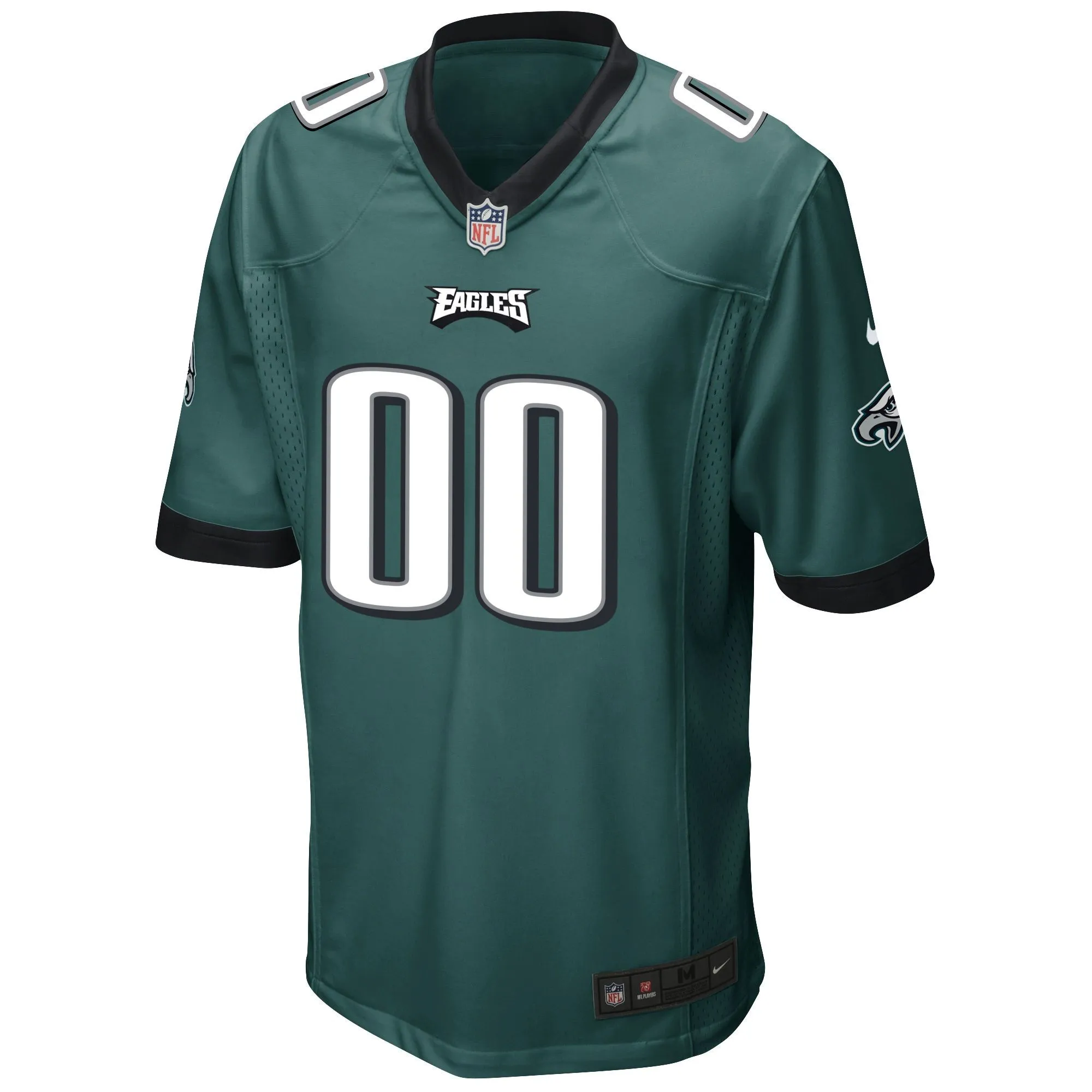 Philadelphia Eagles  Custom Game Jersey - Midnight Green