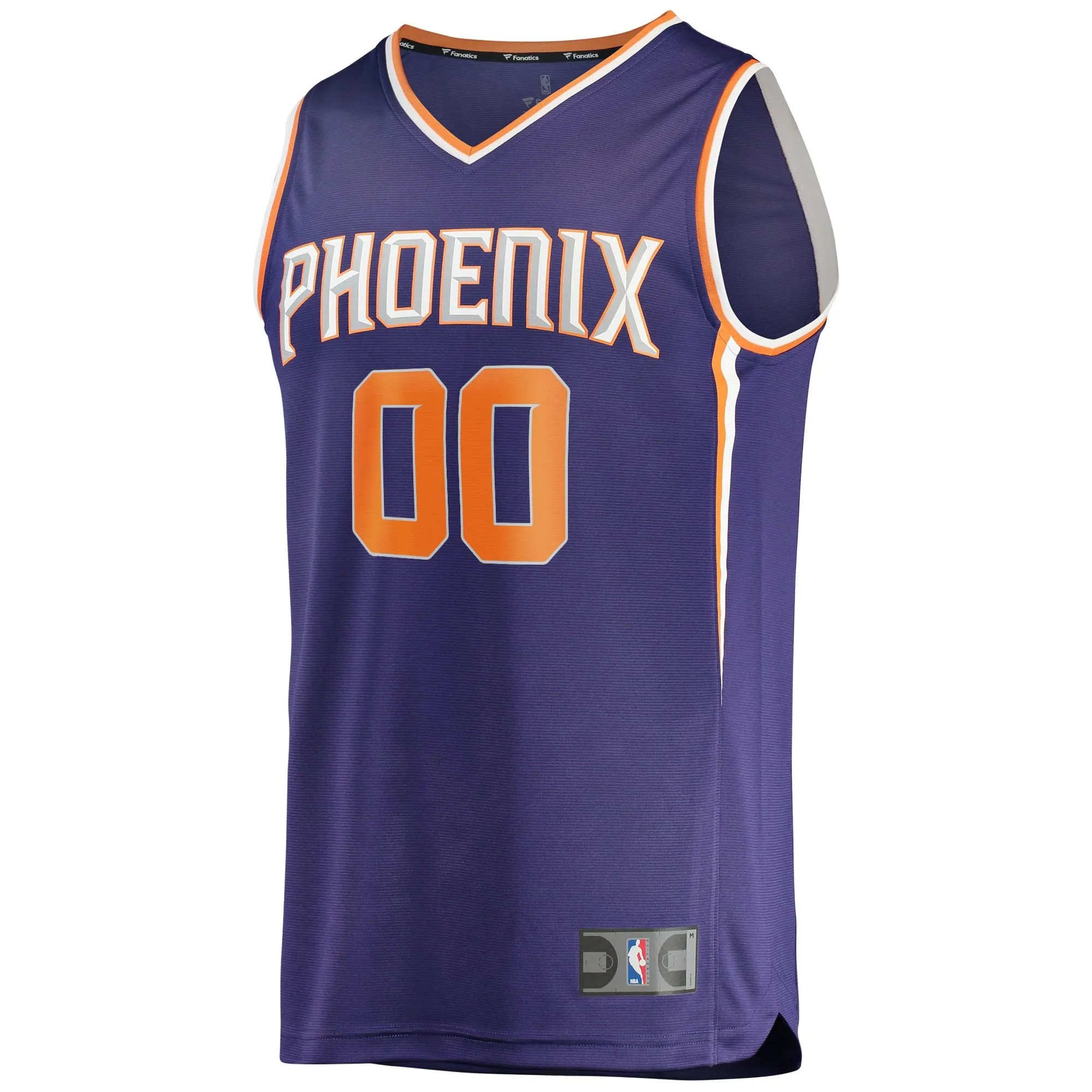 Phoenix Suns Fanatics Branded Fast Break Custom Replica Jersey Purple - Icon Edition