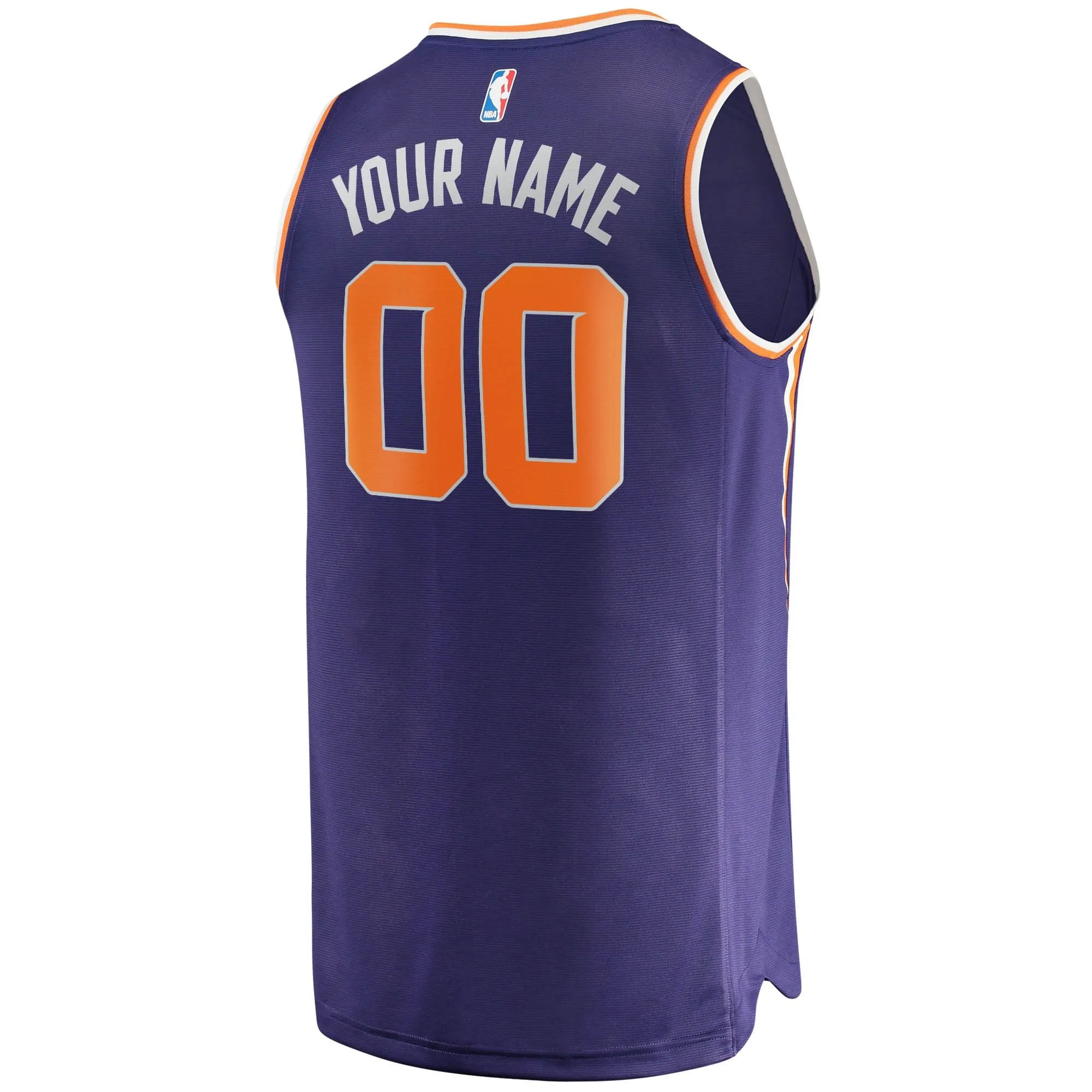 Phoenix Suns Fanatics Branded Fast Break Custom Replica Jersey Purple - Icon Edition