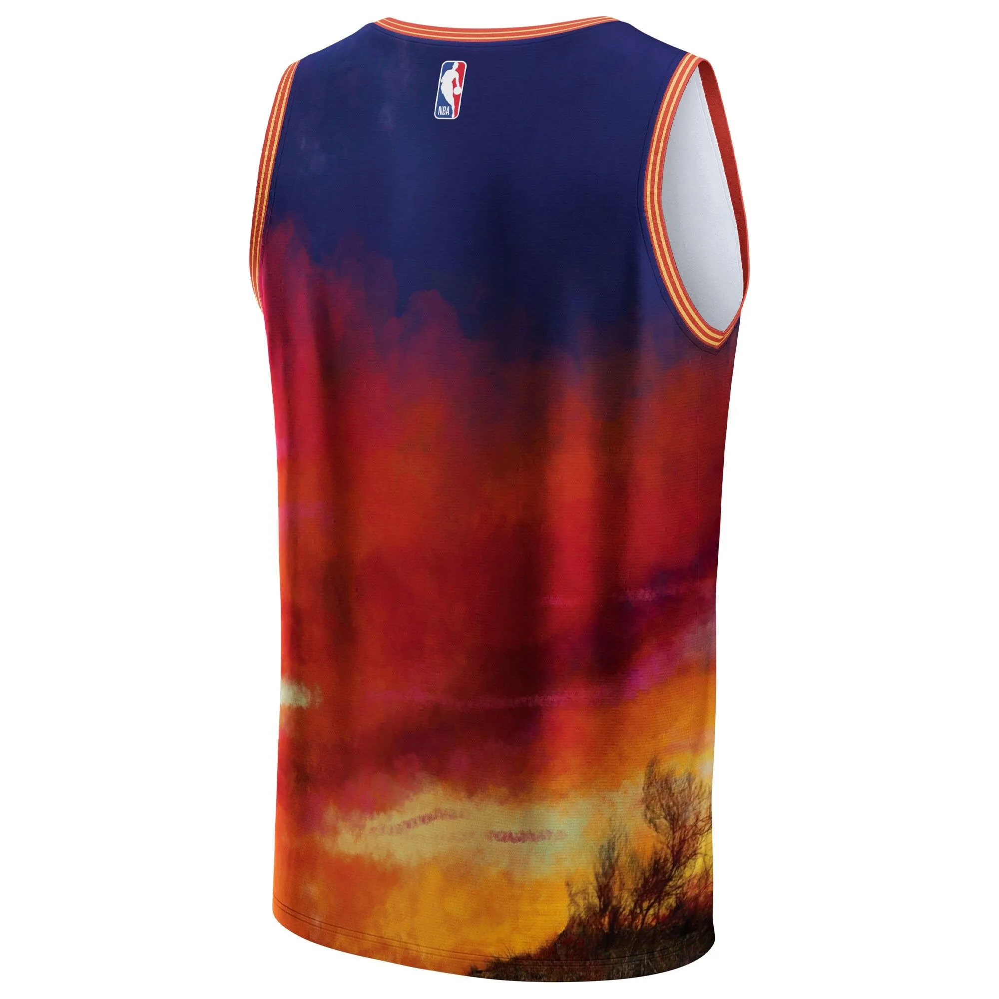 Phoenix Suns NBA & KidSuper Studios By Fanatics Unisex Hometown Jersey - Red