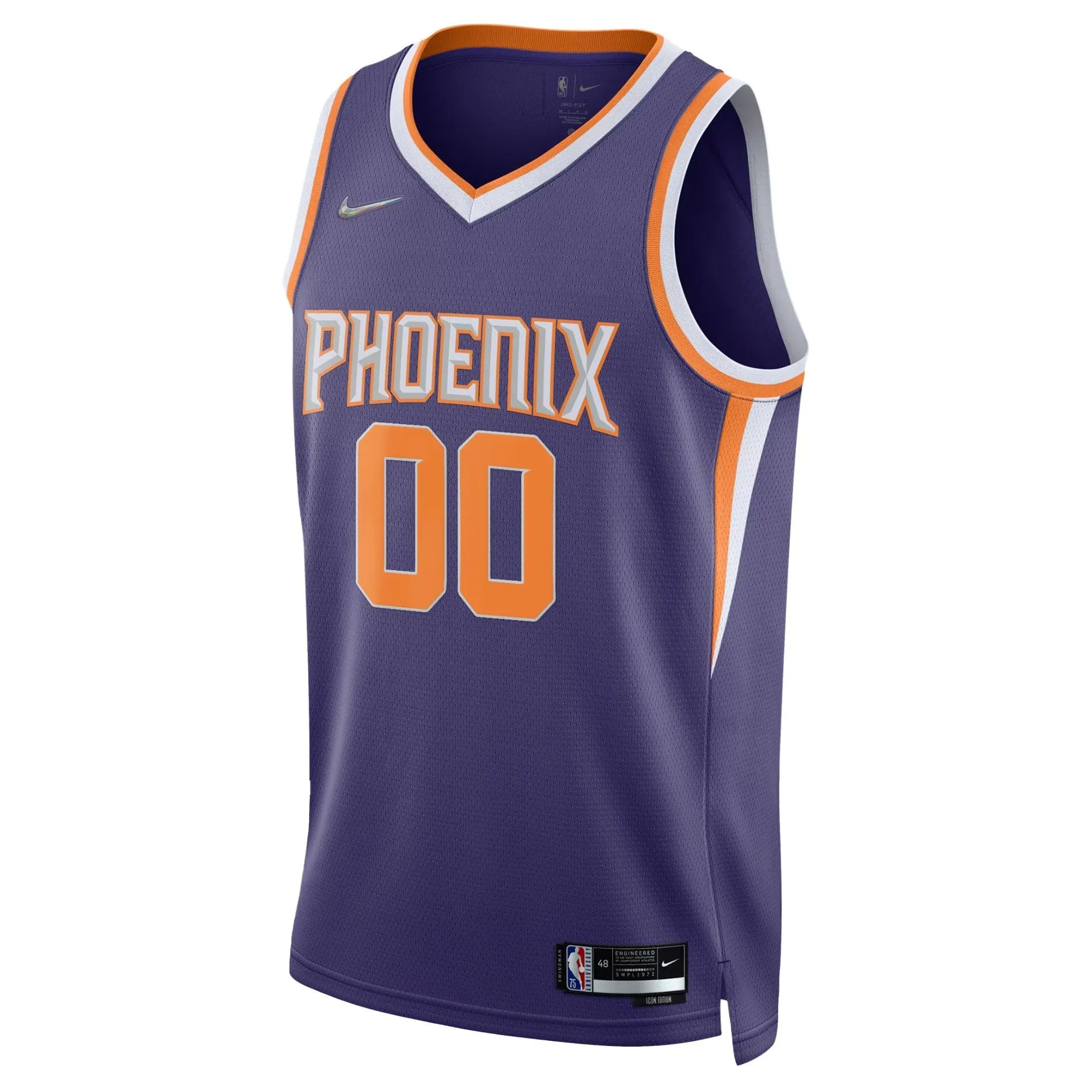 Phoenix Suns  2021/22 Diamond Swingman Custom Jersey - Icon Edition - Purple