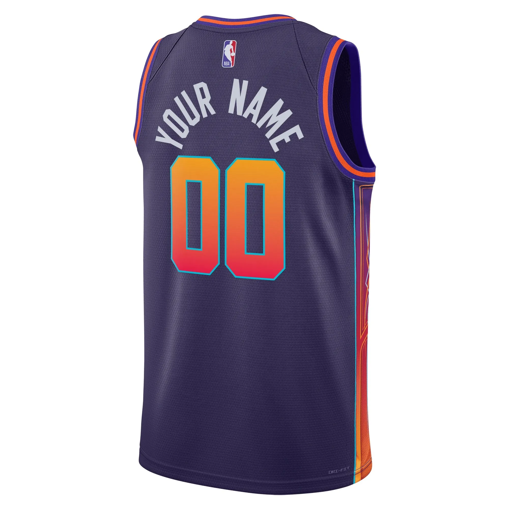 Phoenix Suns  Unisex 2023/24 Custom Swingman Jersey - Purple - City Edition