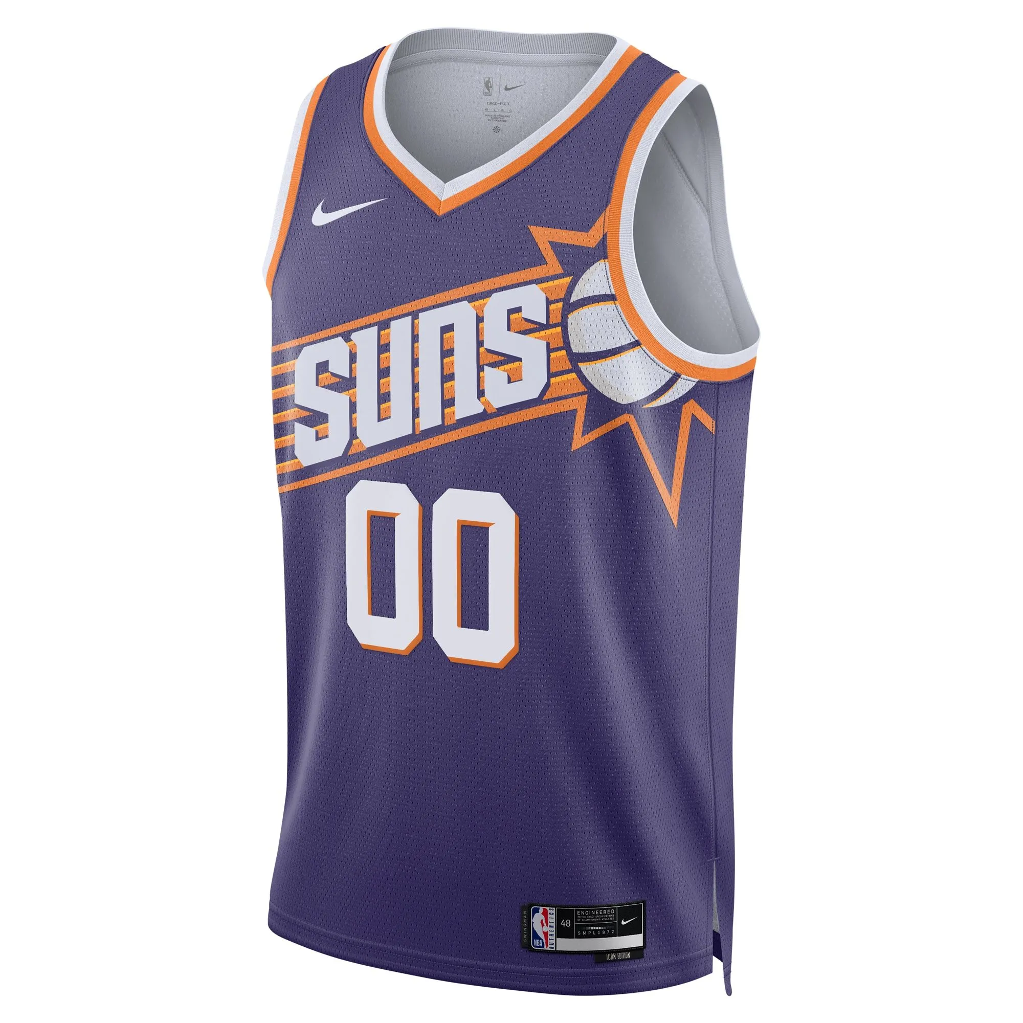 Phoenix Suns  Unisex Swingman Custom Jersey - Purple - Icon Edition