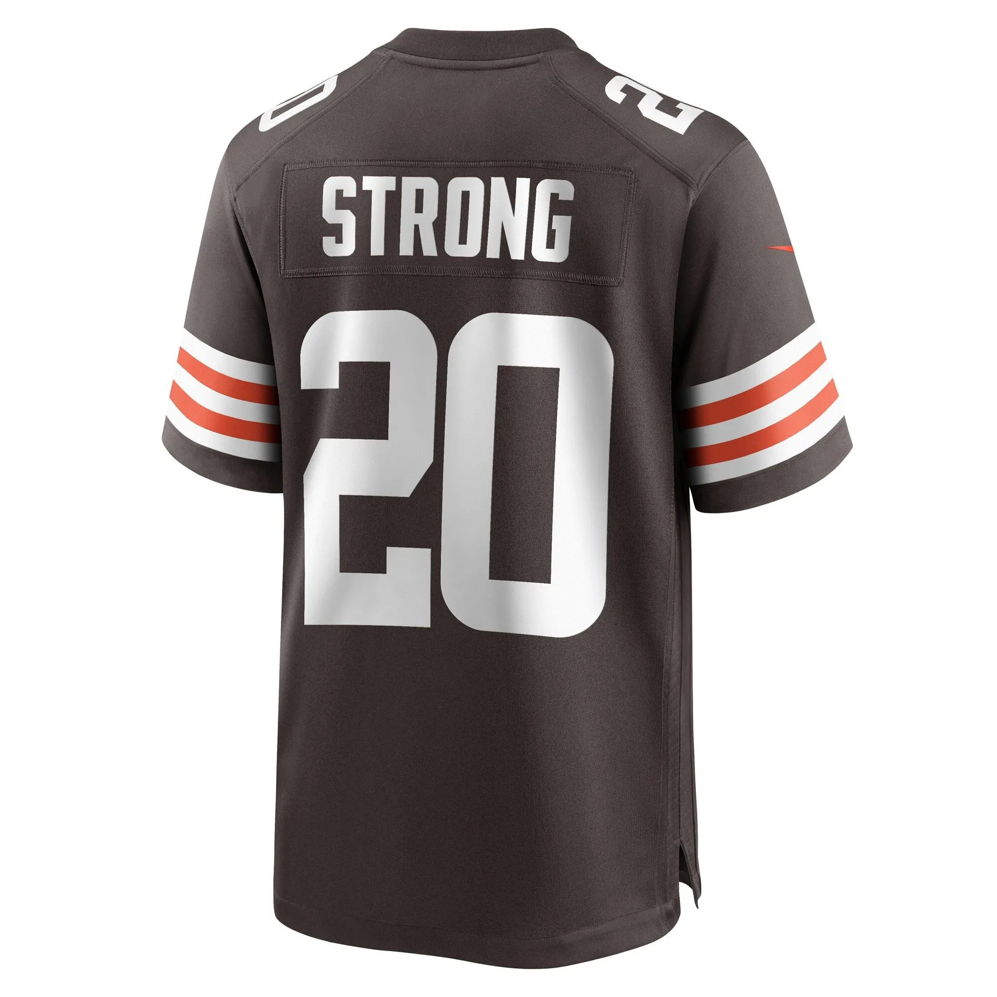 Pierre Strong Jr. Cleveland Browns  Team Game Jersey -  Brown