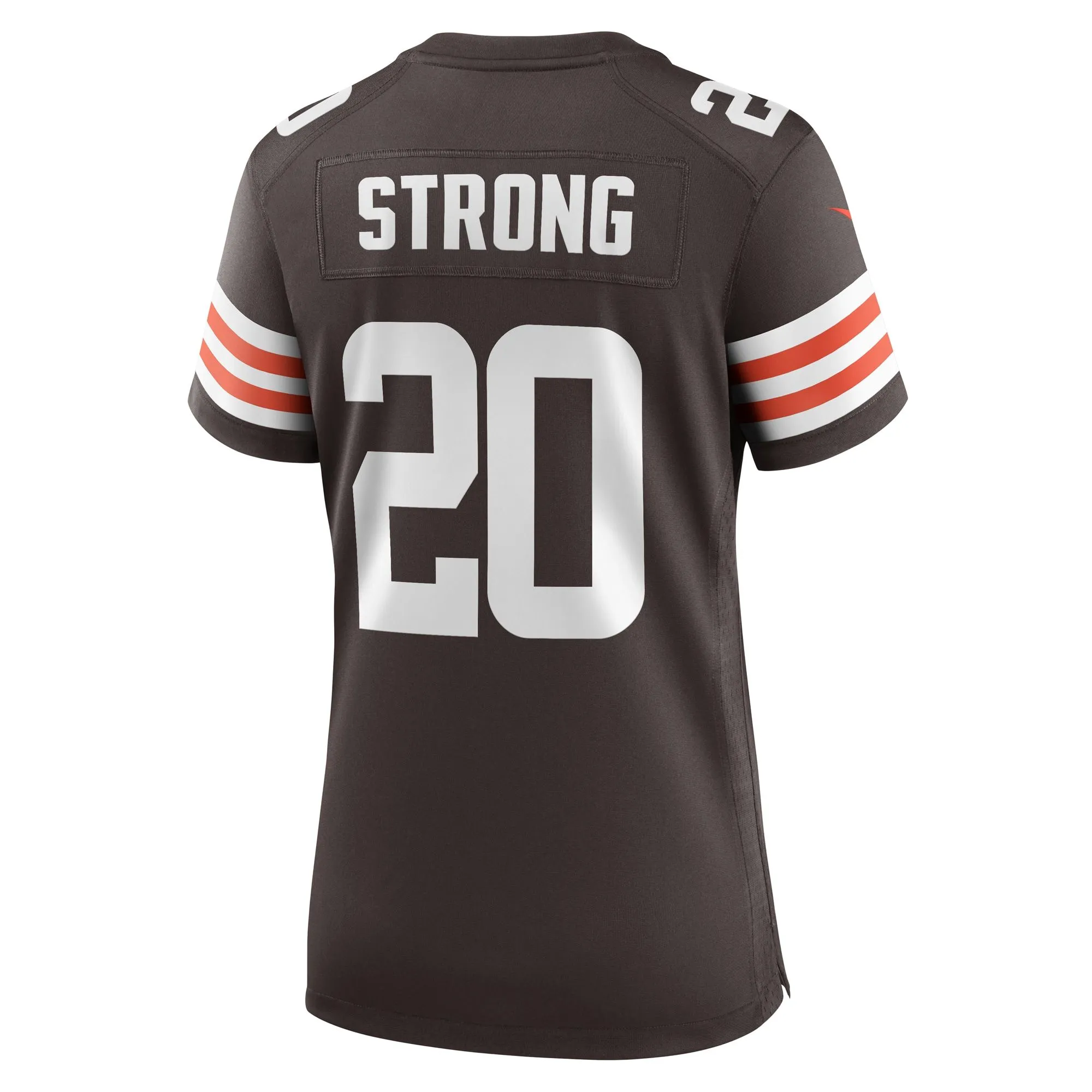 Pierre Strong Jr. Cleveland Browns  Women's Team Game Jersey -  Brown