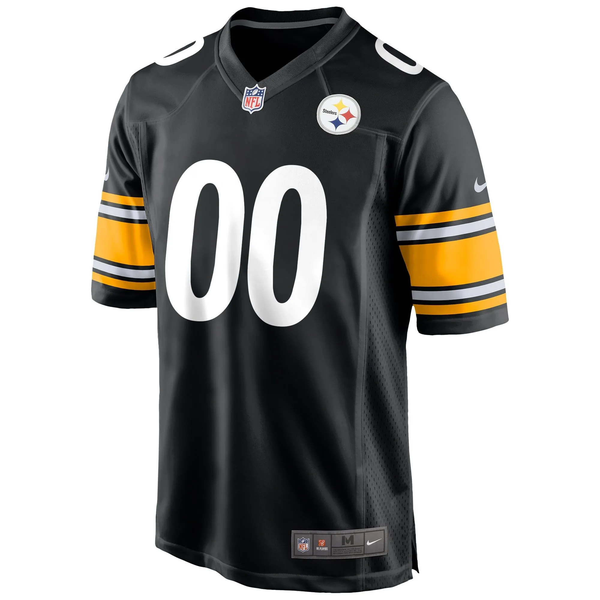 Pittsburgh Steelers  Custom Game Jersey - Black