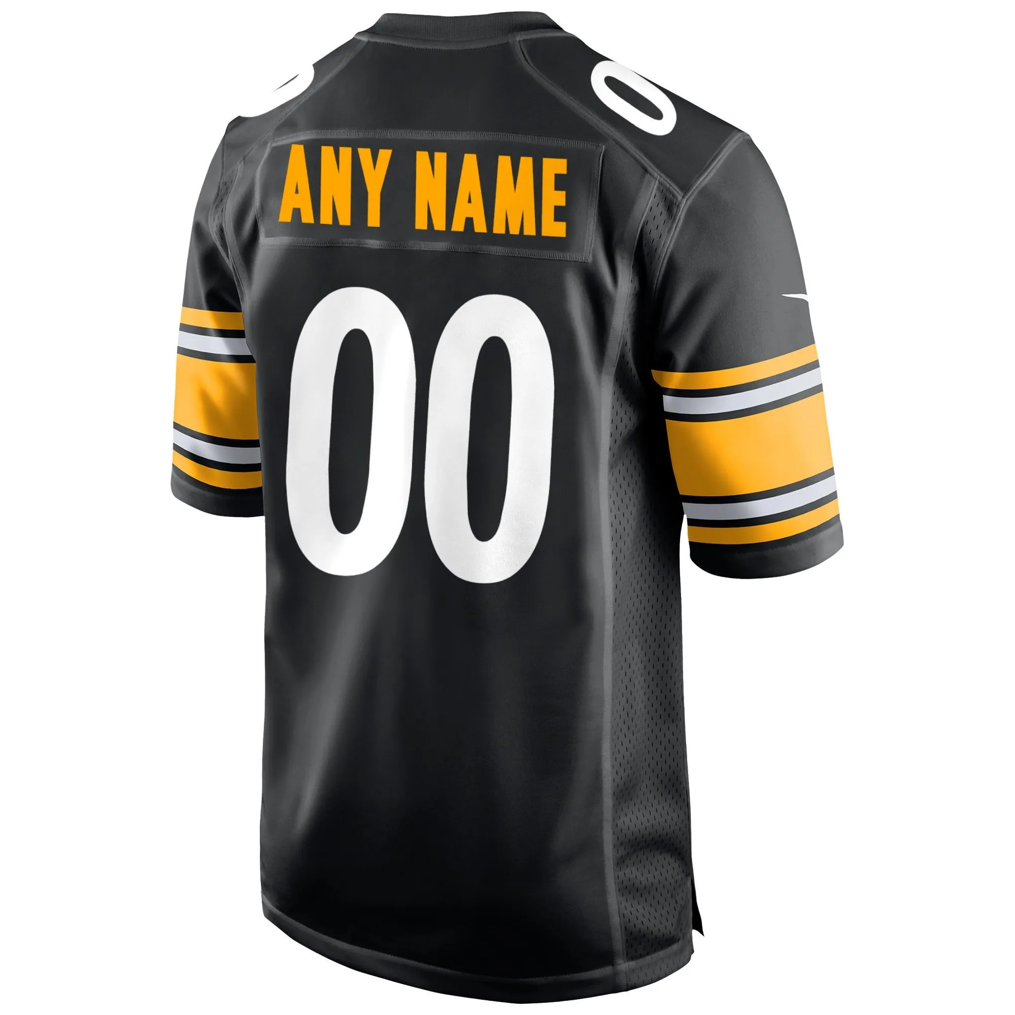 Pittsburgh Steelers  Custom Game Jersey - Black