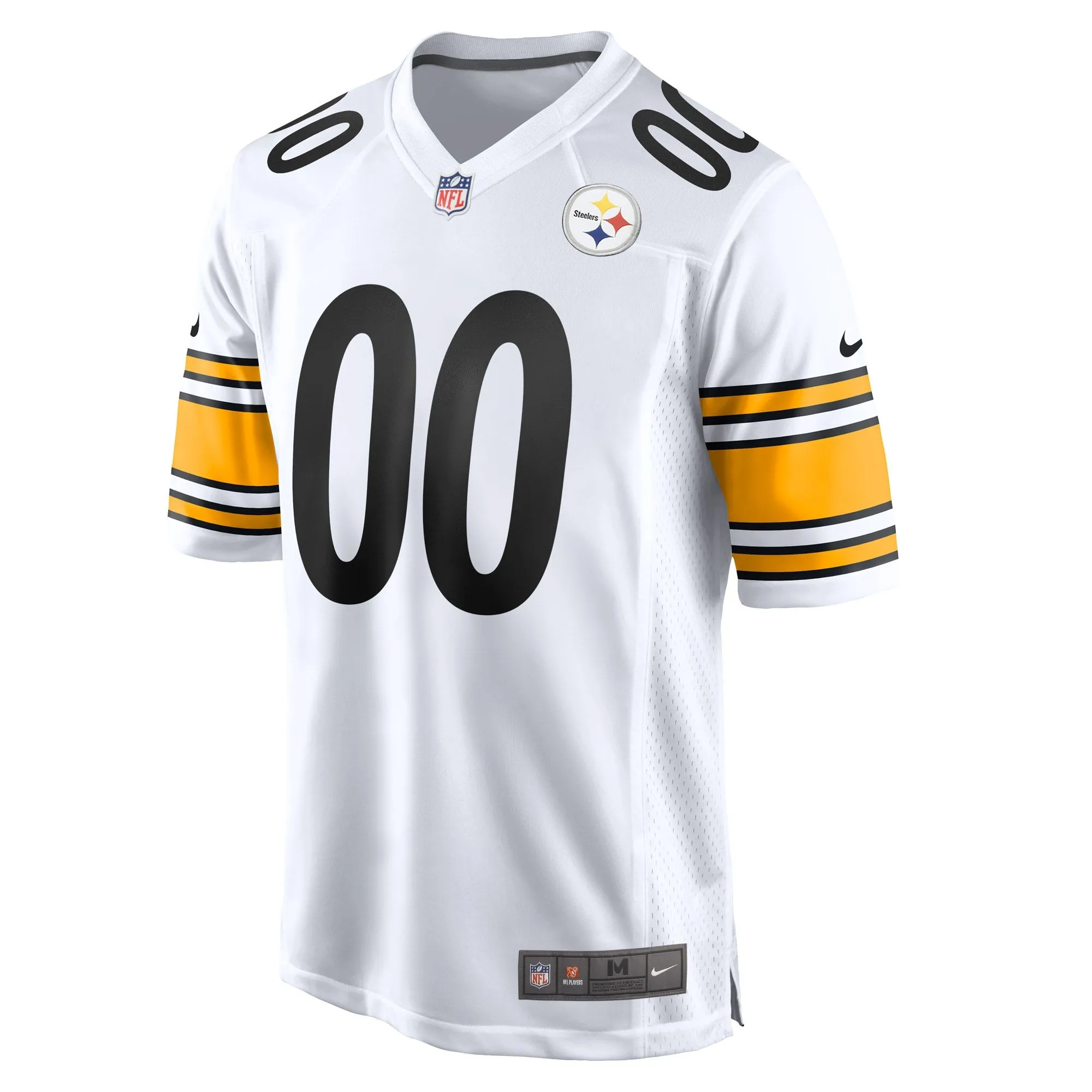 Pittsburgh Steelers  Game Custom Jersey - White