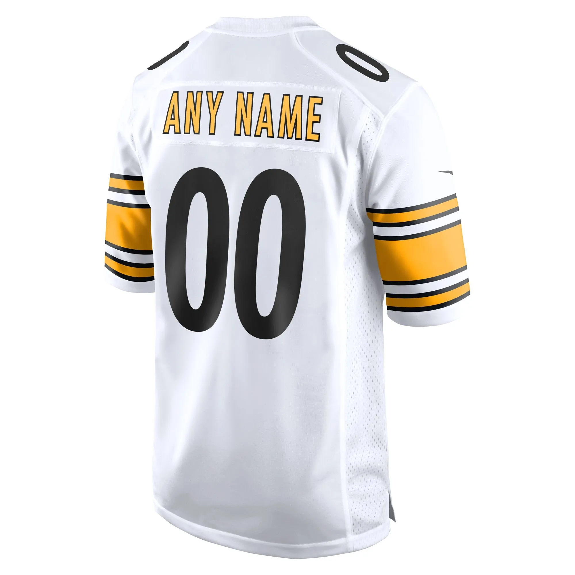 Pittsburgh Steelers  Game Custom Jersey - White