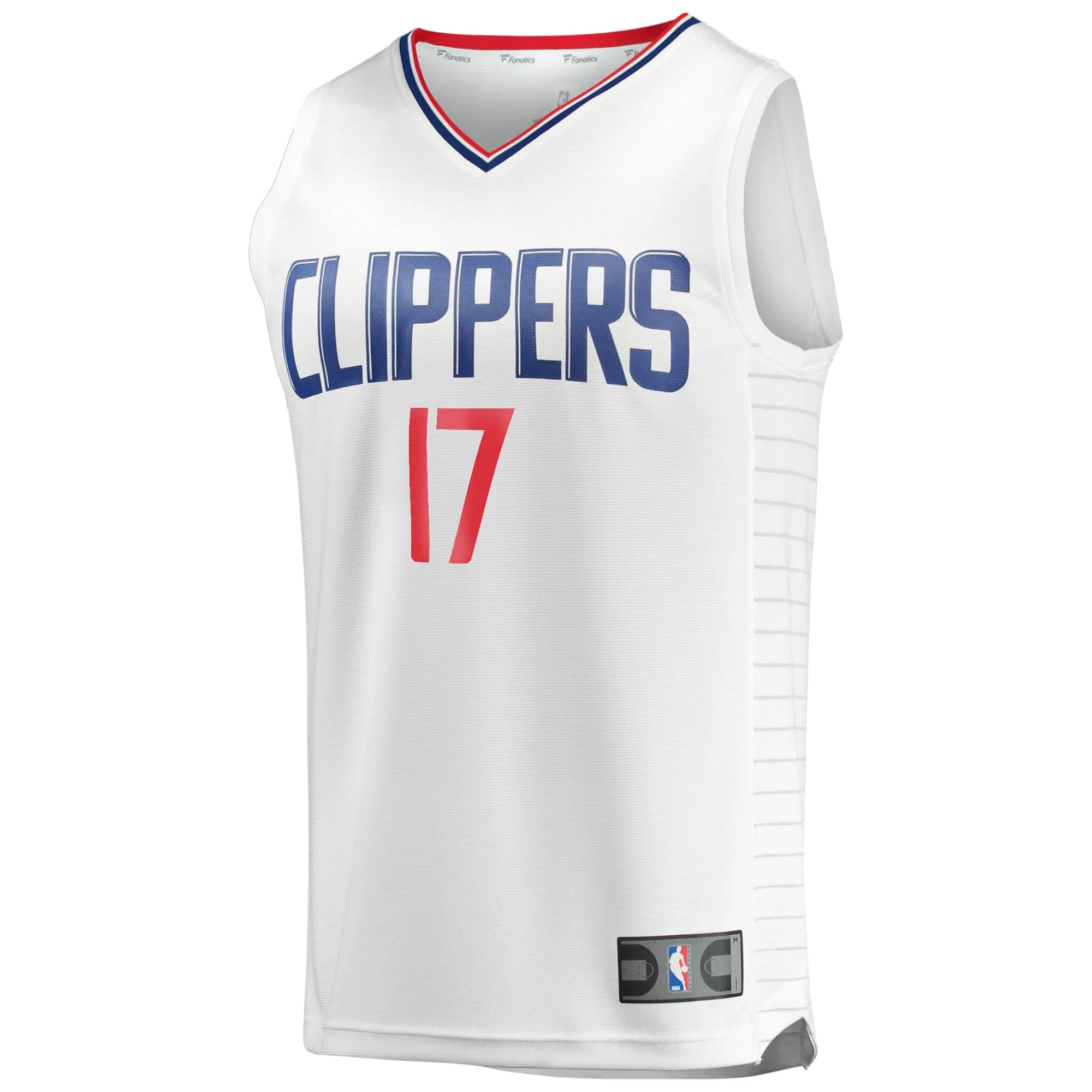 PJ Tucker LA Clippers Fanatics Branded Fast Break Player Jersey - Association Edition - White