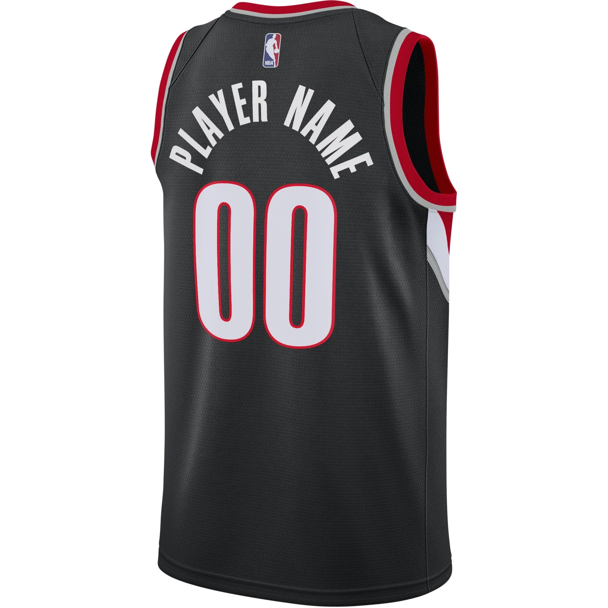 Portland Trail Blazers  2020/21 Swingman Custom Jersey - Icon Edition - Black