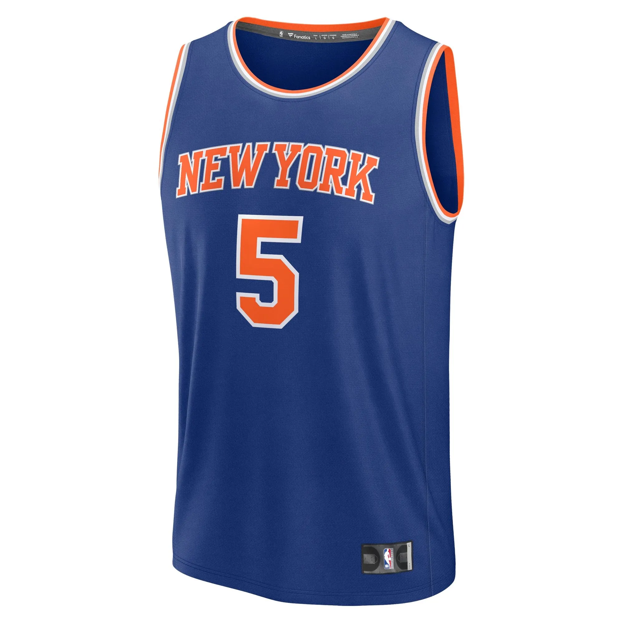 Precious Achiuwa New York Knicks Fanatics Branded Fast Break Player Jersey - Icon Edition - Royal