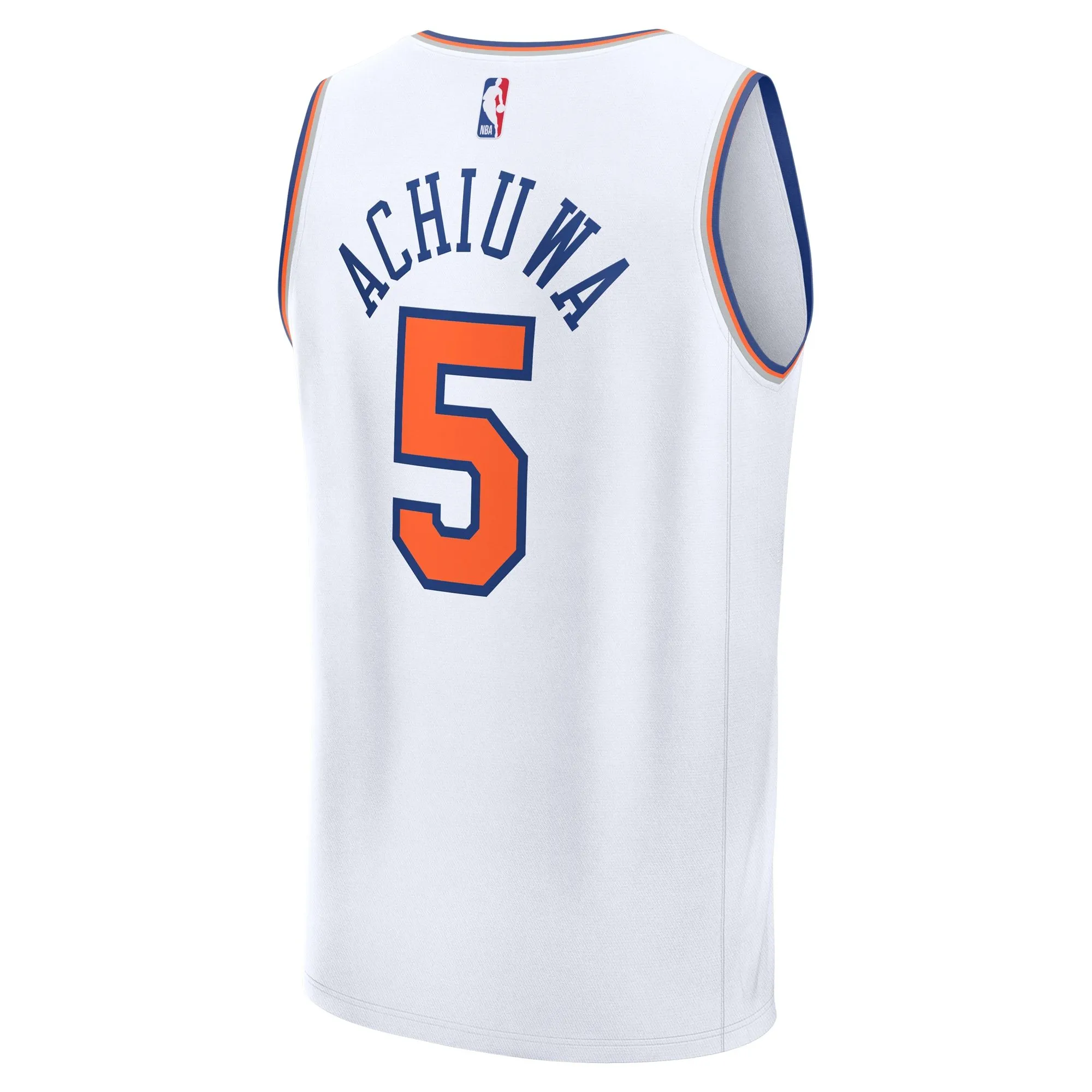 Precious Achiuwa New York Knicks Fanatics Branded Youth Fast Break Player Jersey - Association Edition - White