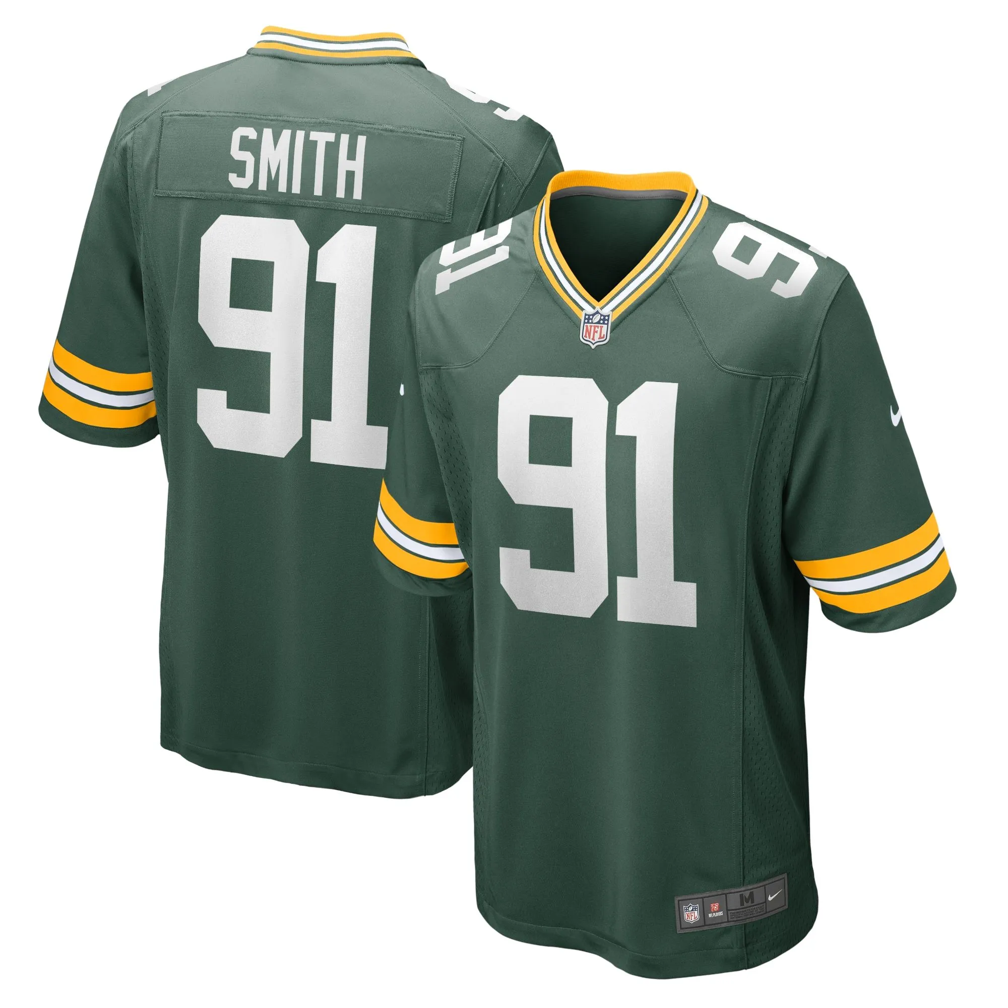 Preston Smith Green Bay Packers  Game Team Jersey - Green