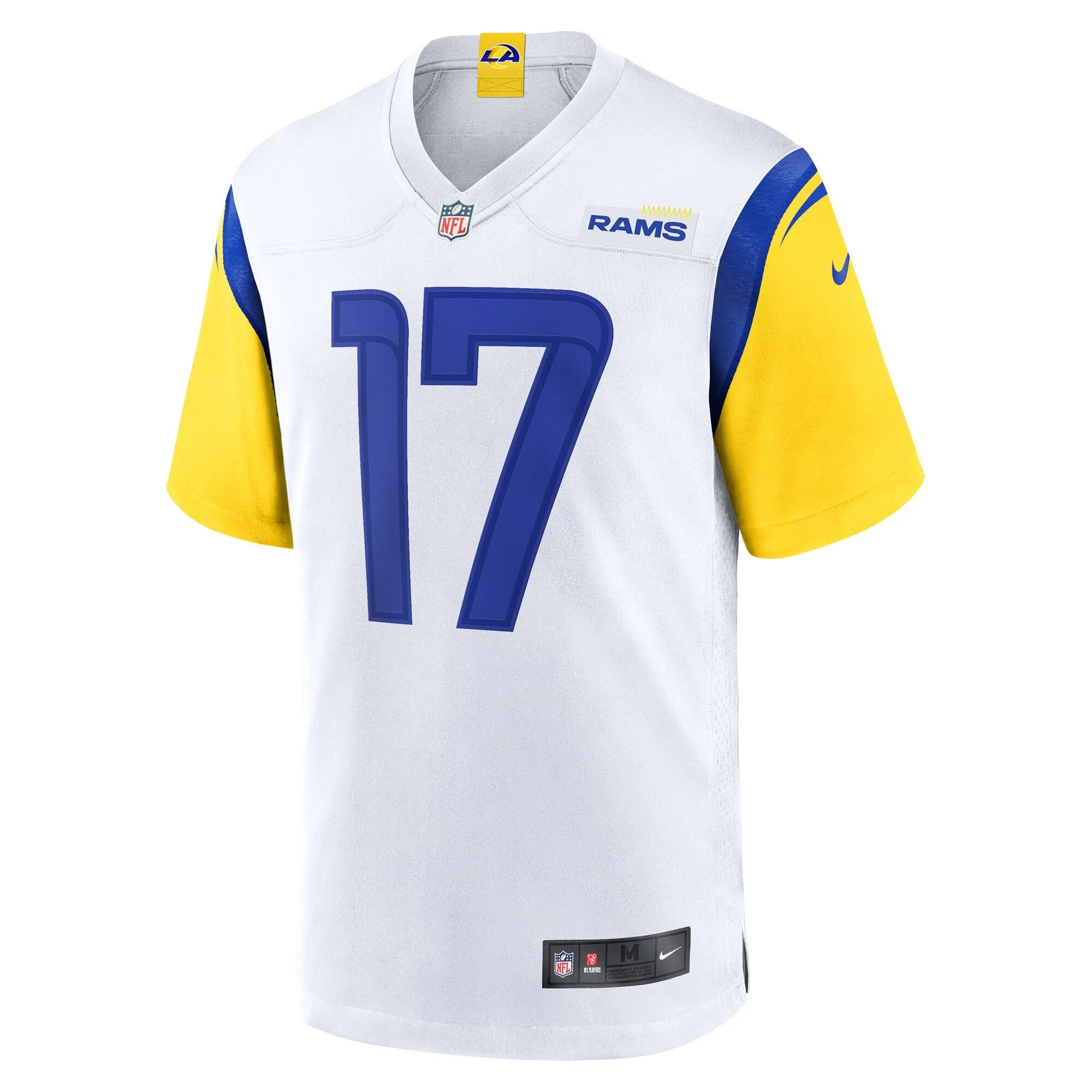 Puka Nacua Los Angeles Rams  Game Jersey - White