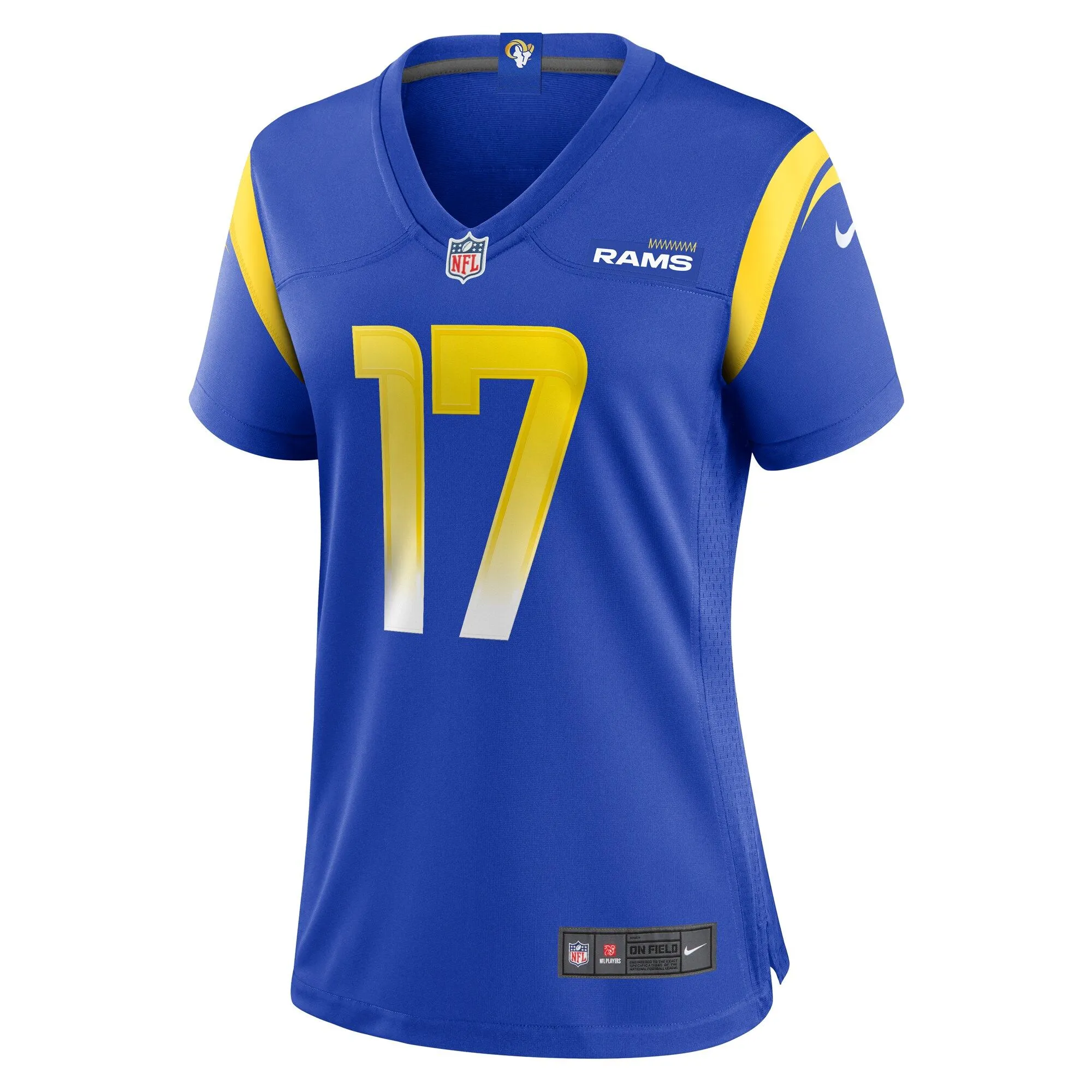 Puka Nacua Los Angeles Rams  Women's Home Game Jersey - Royal