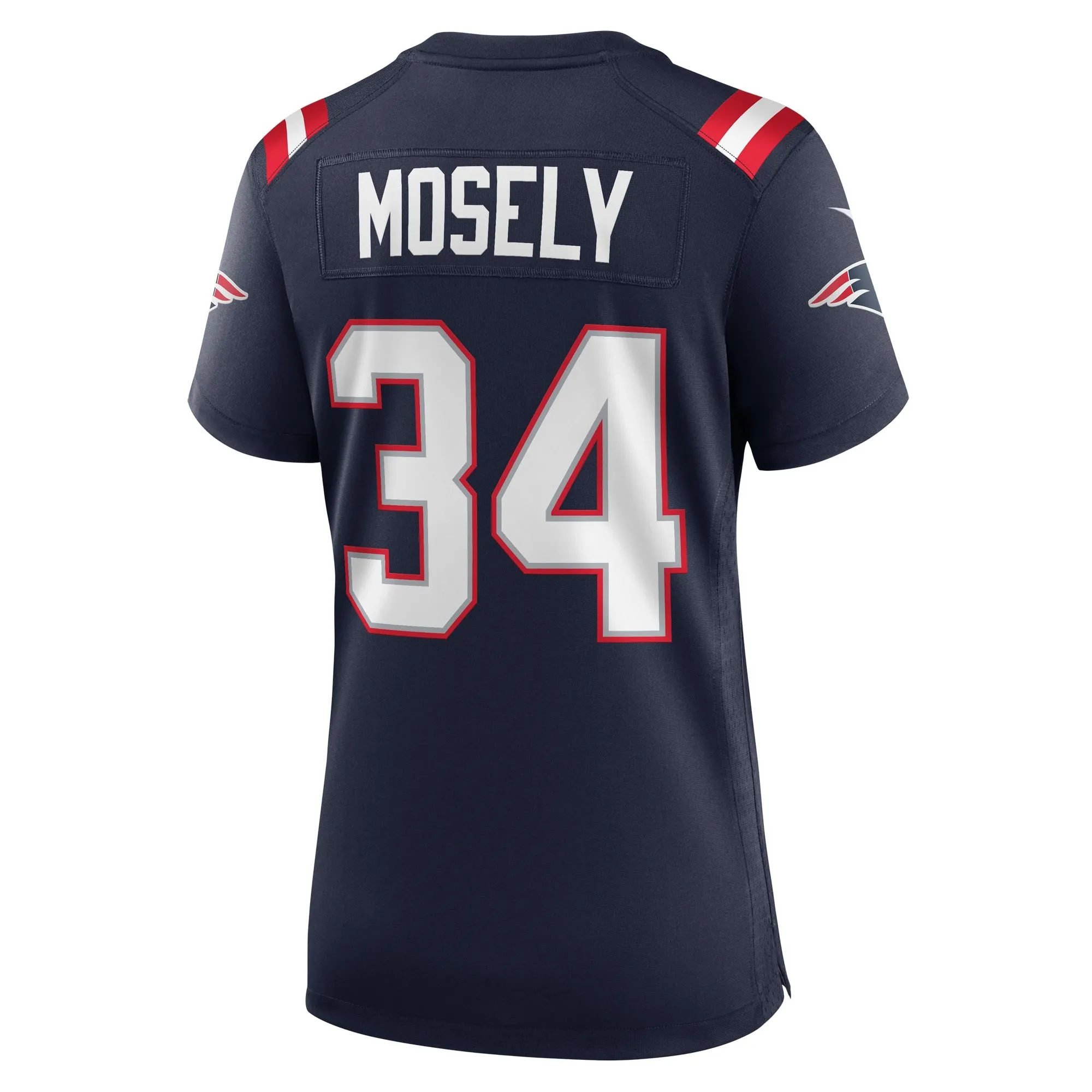 Quandre Mosely New England Patriots  Women's Home Game Player Jersey - Navy