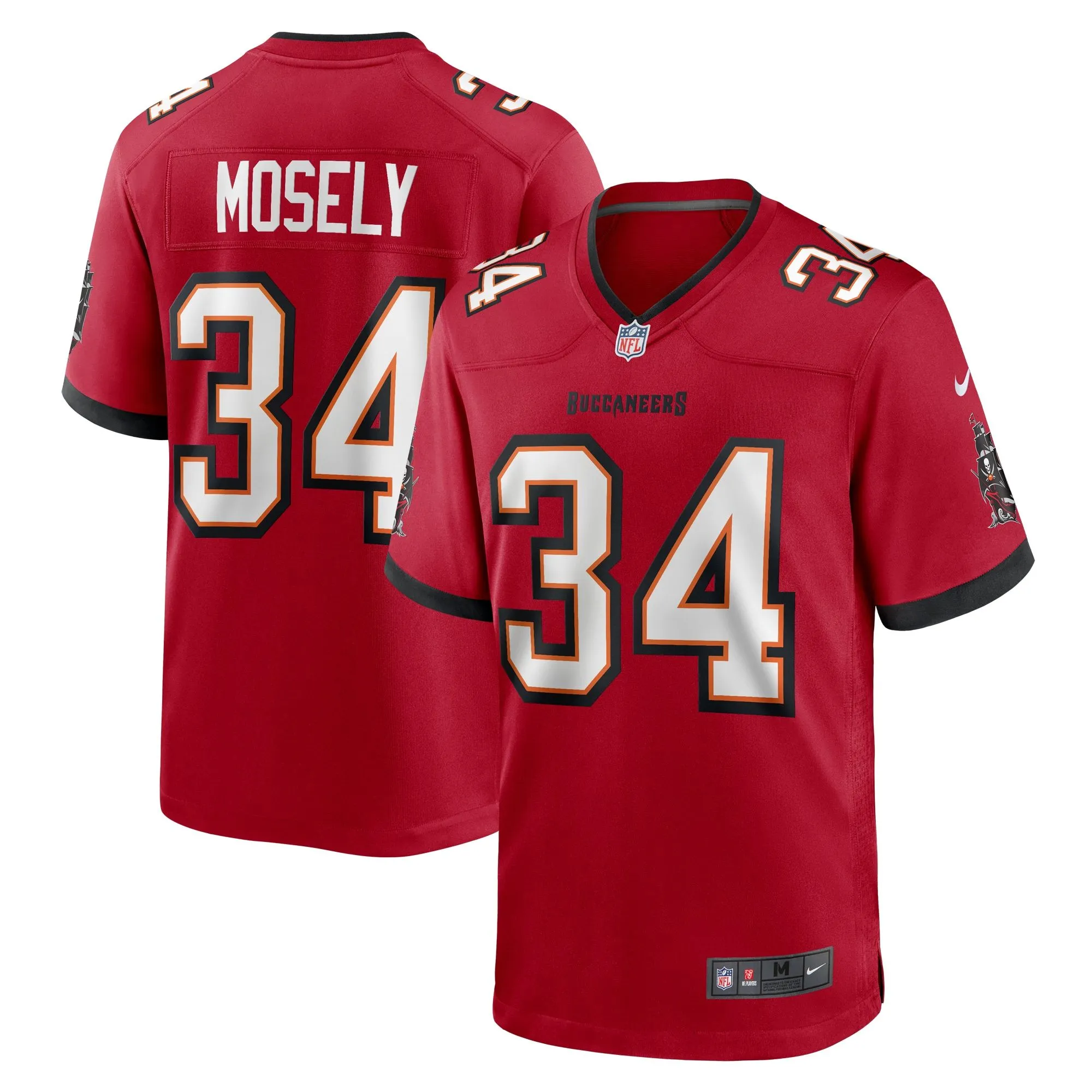 Quandre Mosely Tampa Bay Buccaneers   Game Jersey -  Red